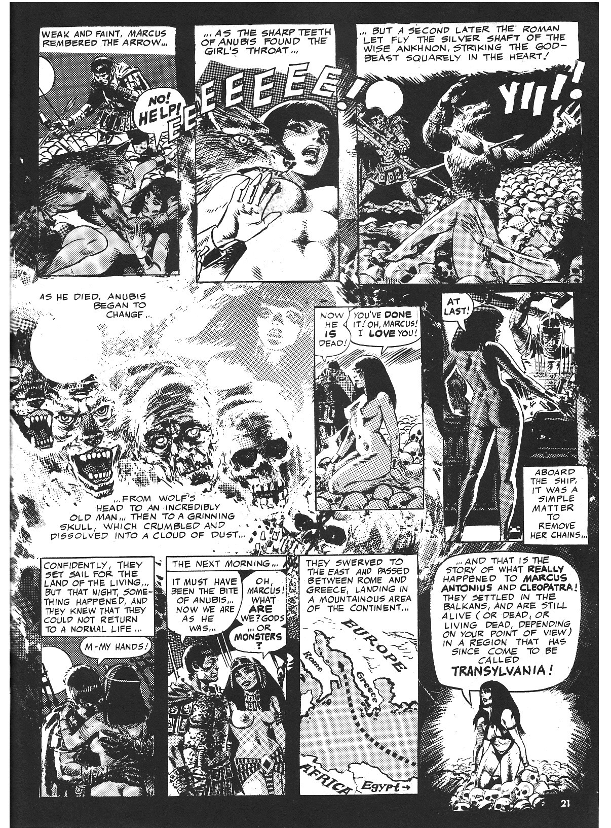 Read online Vampirella (1969) comic -  Issue #19 - 21