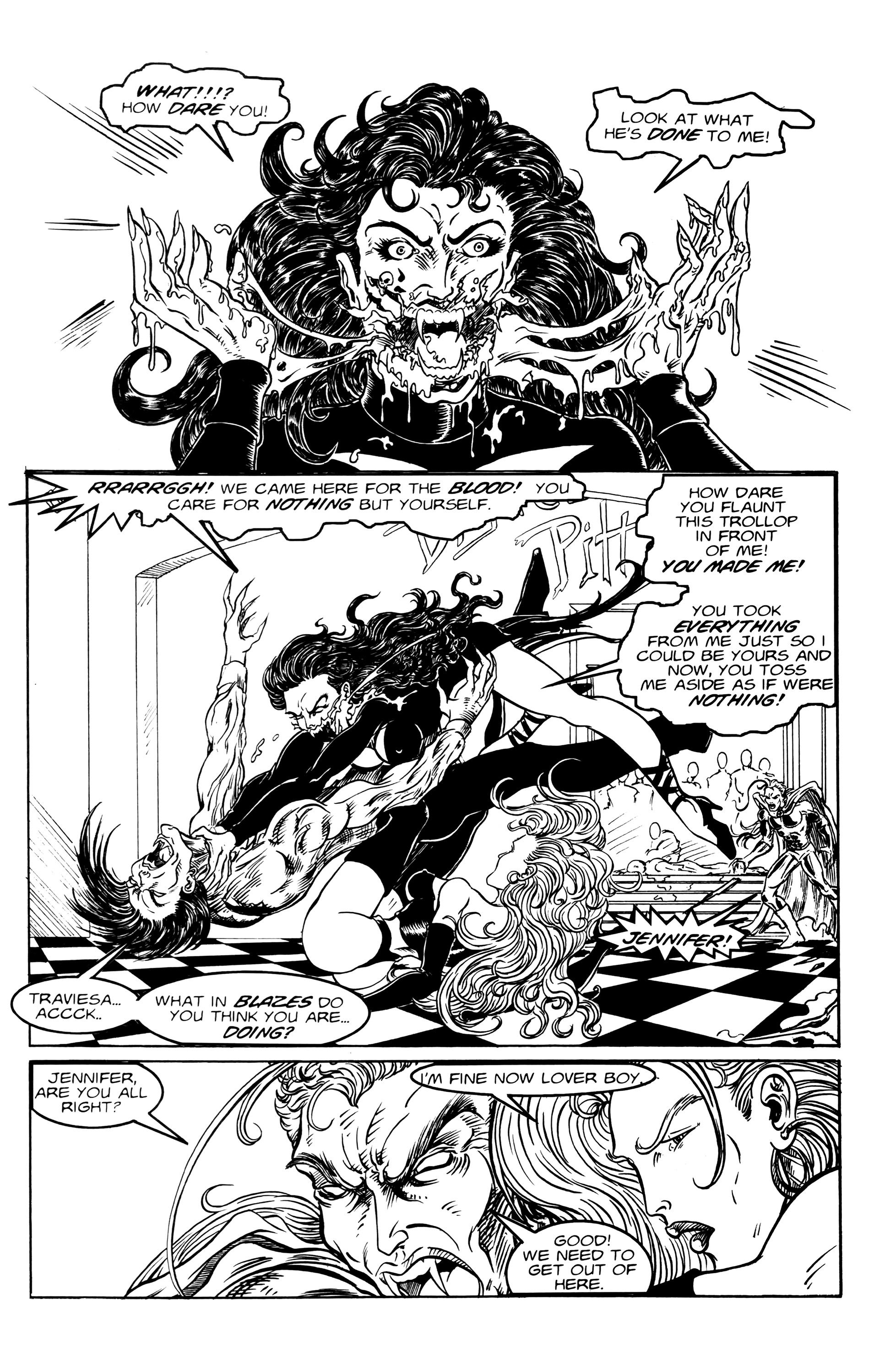 Read online Flesh & Blood comic -  Issue #3 - 5