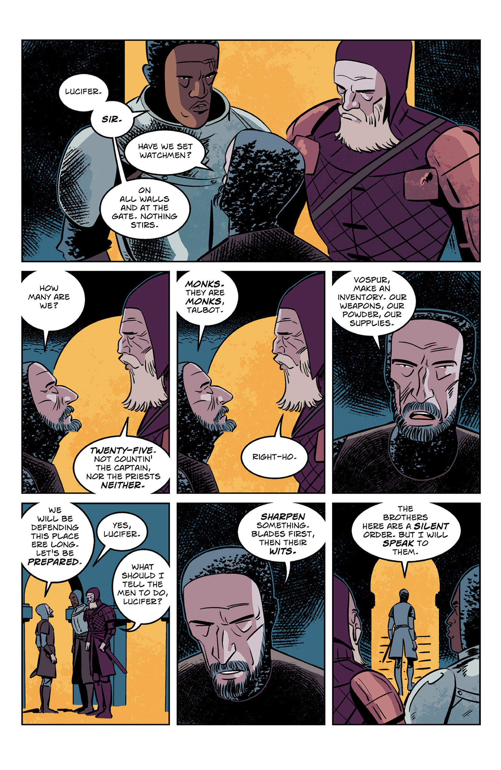 Read online Dark Ages comic -  Issue #2 - 4