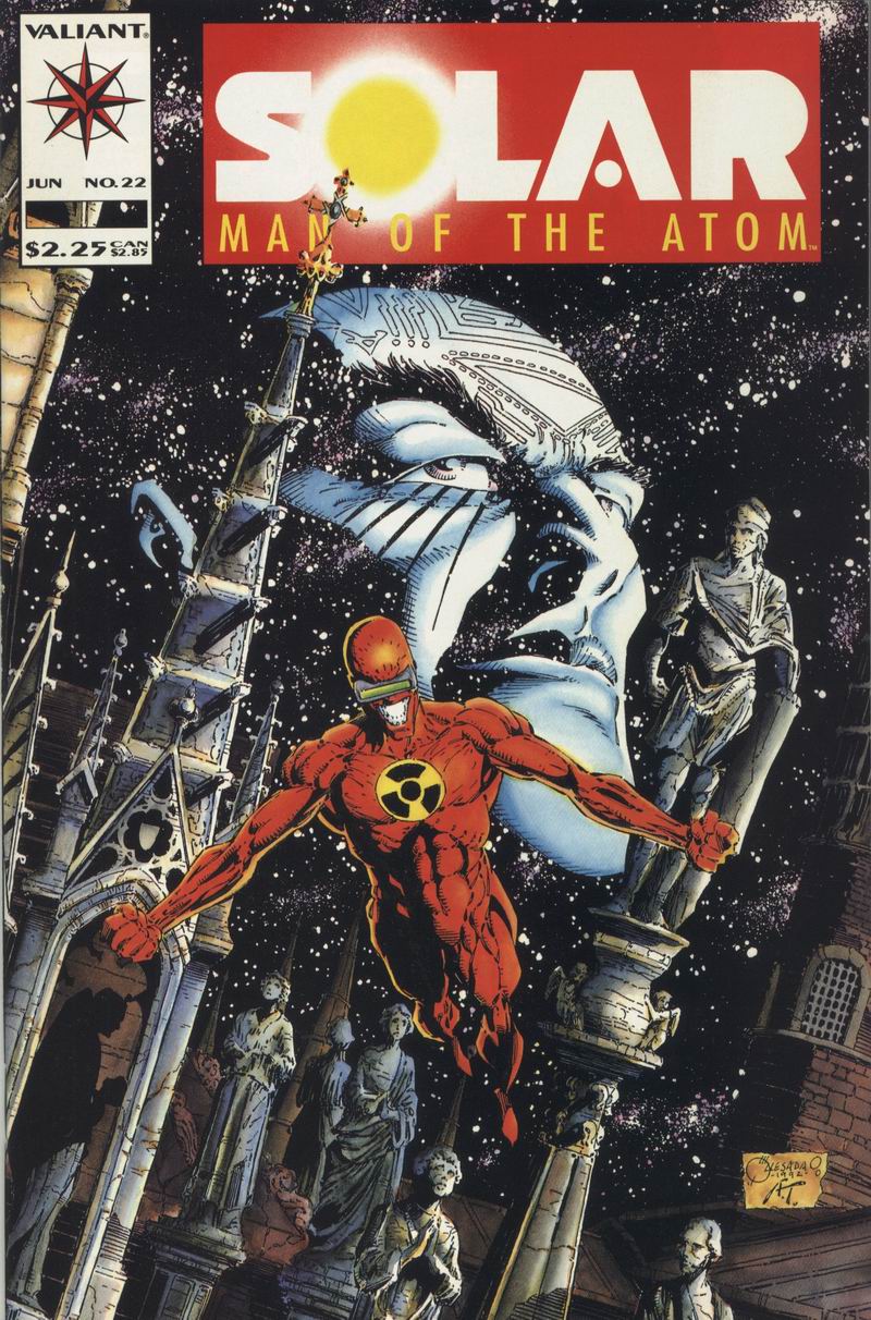 Read online Solar, Man of the Atom comic -  Issue #22 - 1
