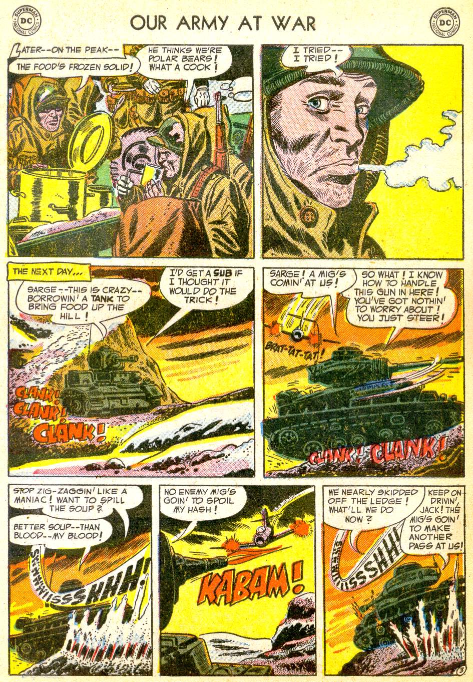 Read online Our Army at War (1952) comic -  Issue #10 - 29
