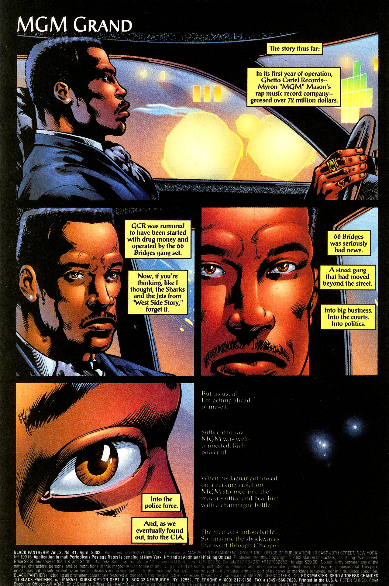 Read online Black Panther (1998) comic -  Issue #41 - 2