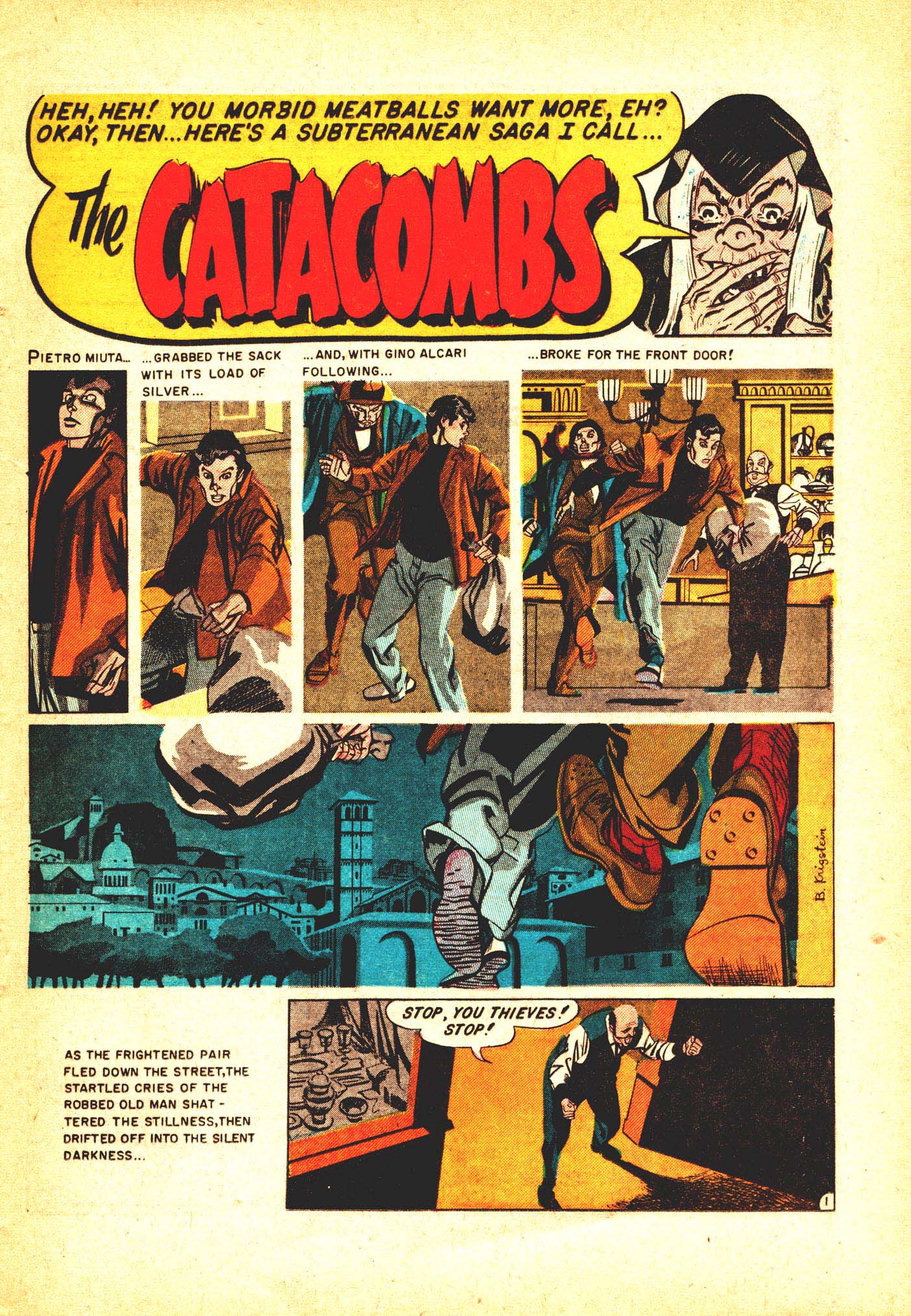 Read online The Vault of Horror (1950) comic -  Issue #38 - 22