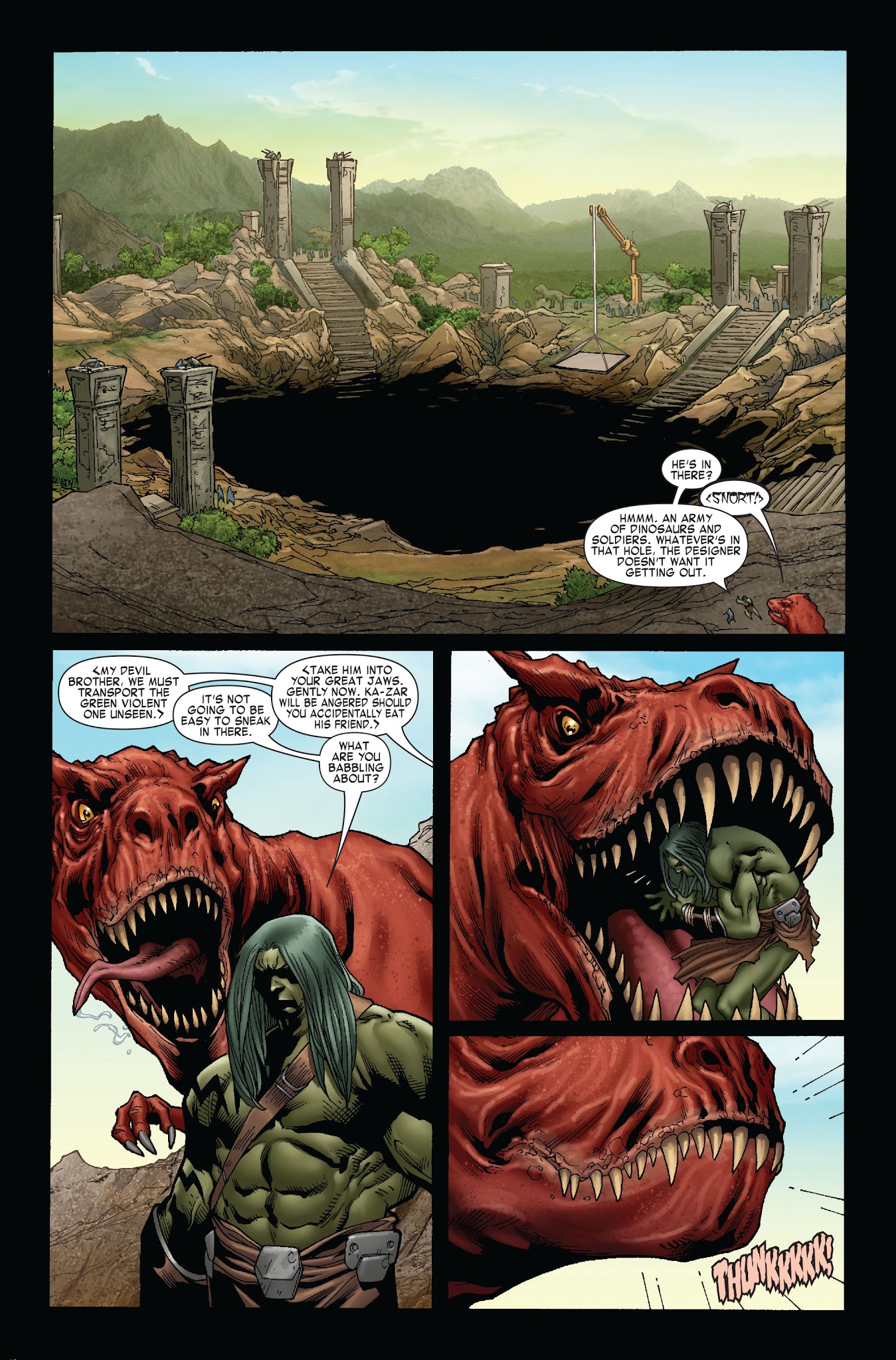 Read online Skaar: King of the Savage Land comic -  Issue # TPB - 69