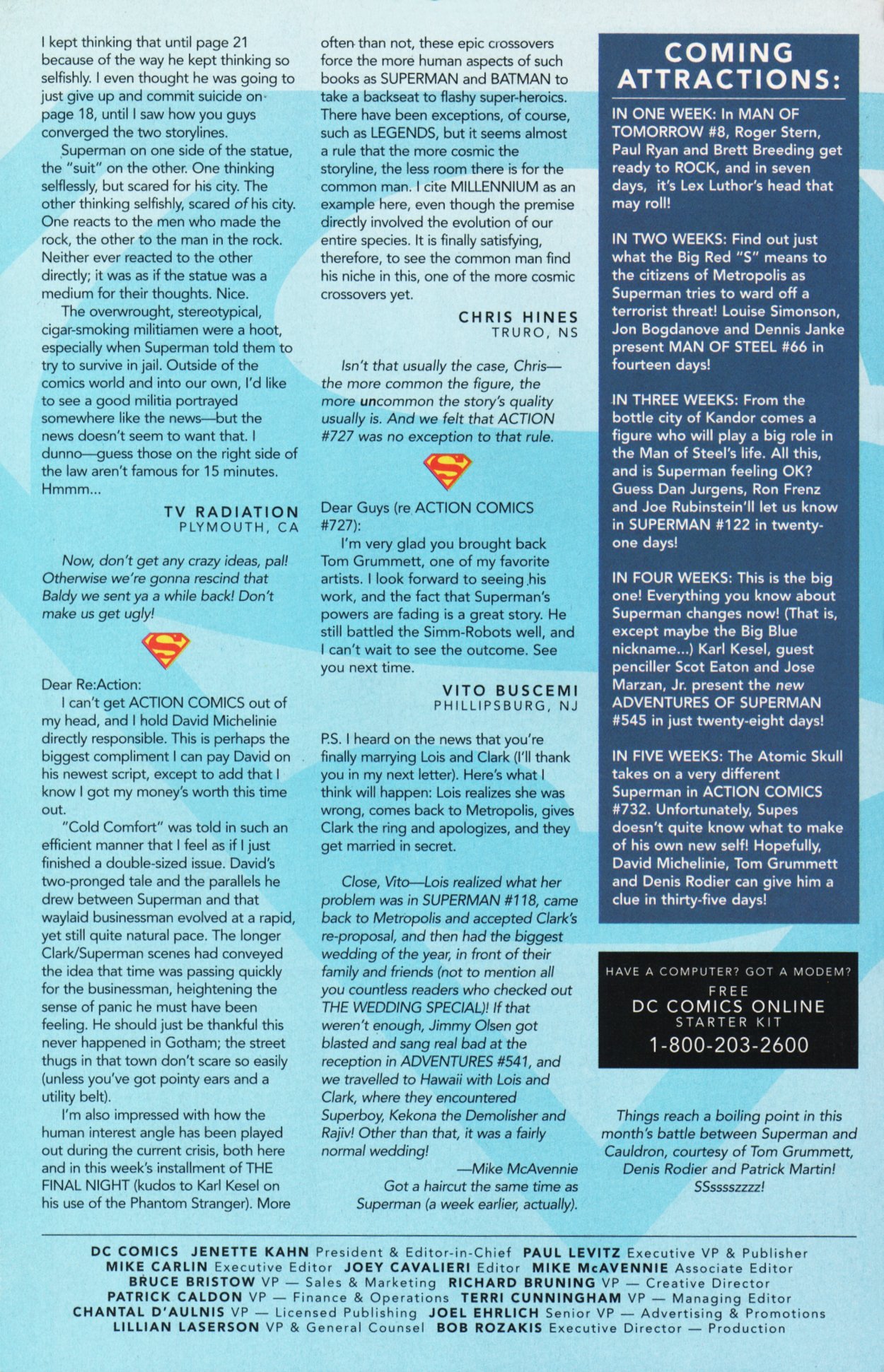Read online Action Comics (1938) comic -  Issue #731 - 33