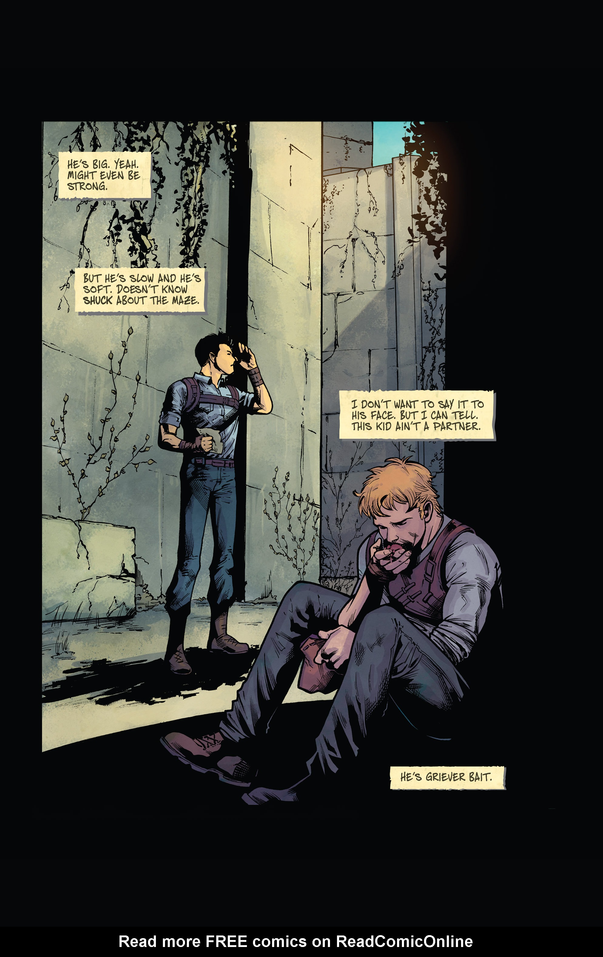 Read online Maze Runner: The Scorch Trials Official Graphic Novel Prelude comic -  Issue # TPB - 15