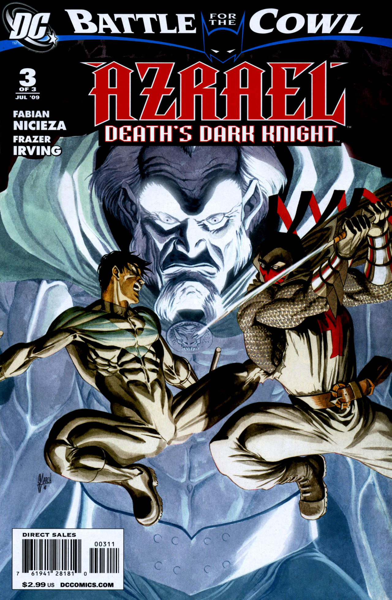 Read online Azrael: Death's Dark Knight comic -  Issue #3 - 1