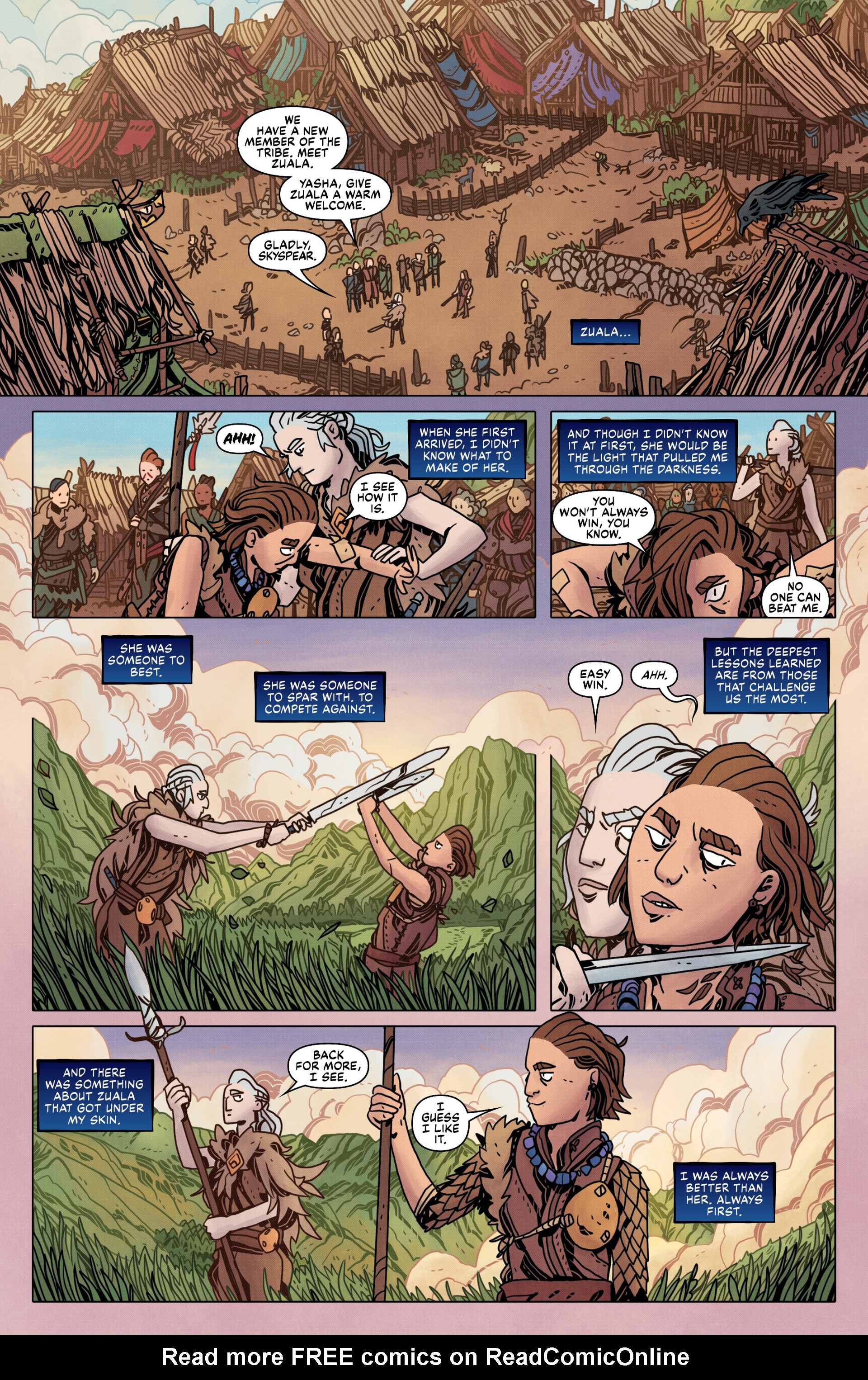 Read online Critical Role: The Mighty Nein Origins - Yasha Nydoorin comic -  Issue # Full - 21