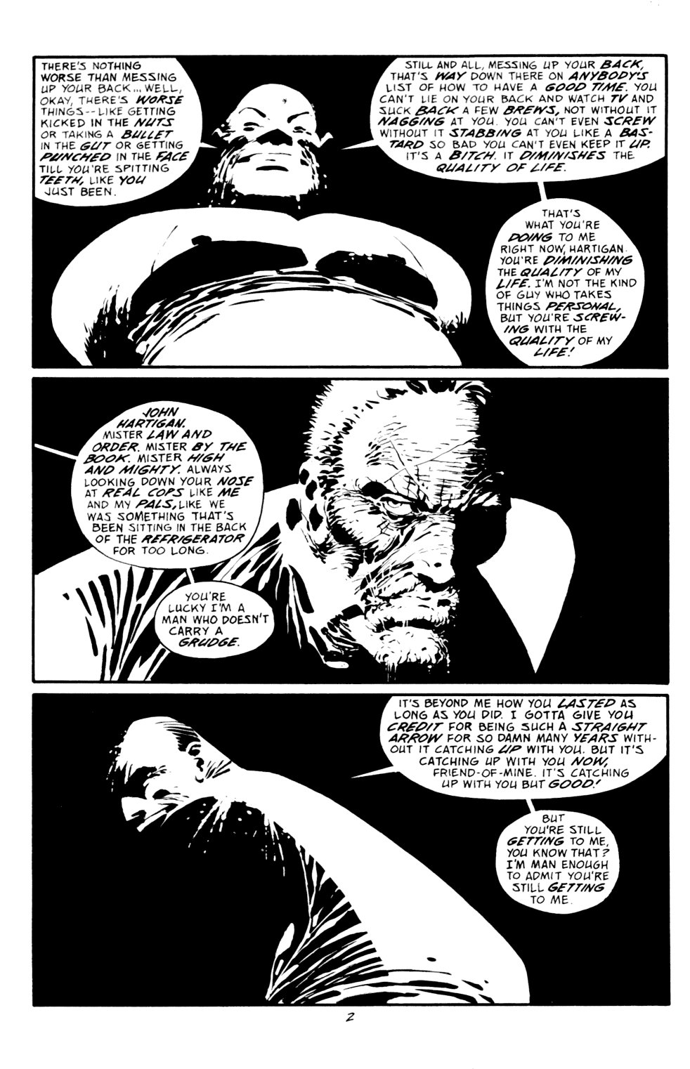 Read online Sin City: That Yellow Bastard comic -  Issue #3 - 3