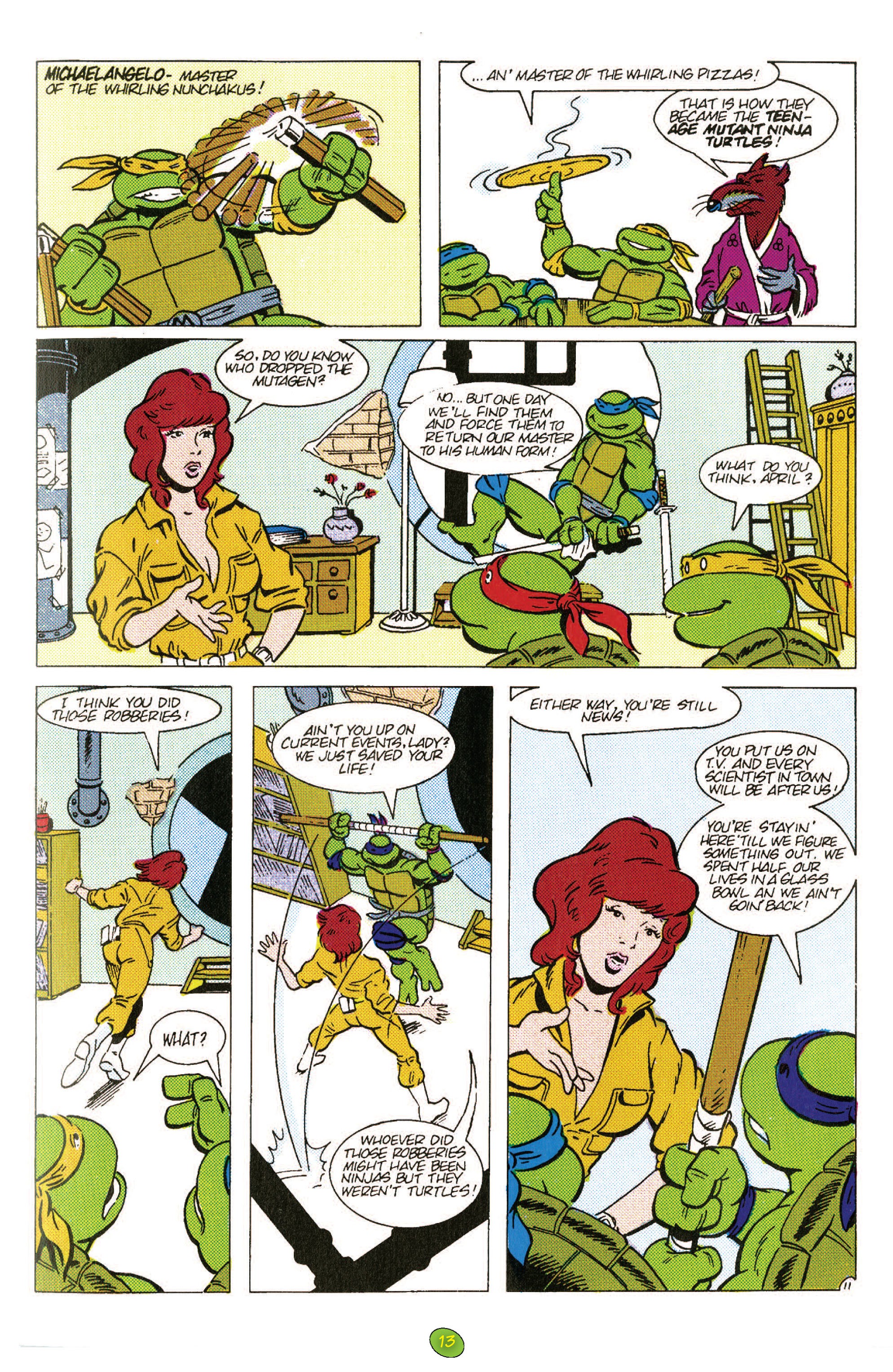 Read online Teenage Mutant Ninja Turtles 100-Page Spectacular comic -  Issue # TPB - 15