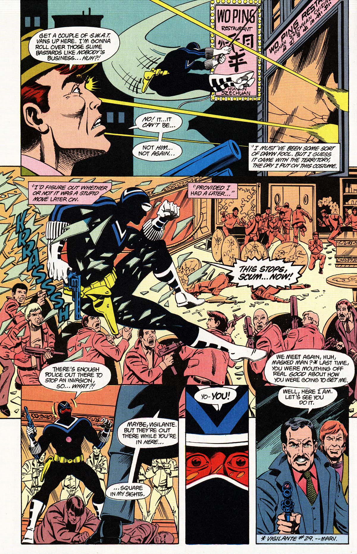 Read online Vigilante (1983) comic -  Issue #31 - 28