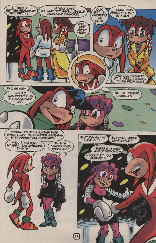 Read online Knuckles the Echidna comic -  Issue #28 - 22