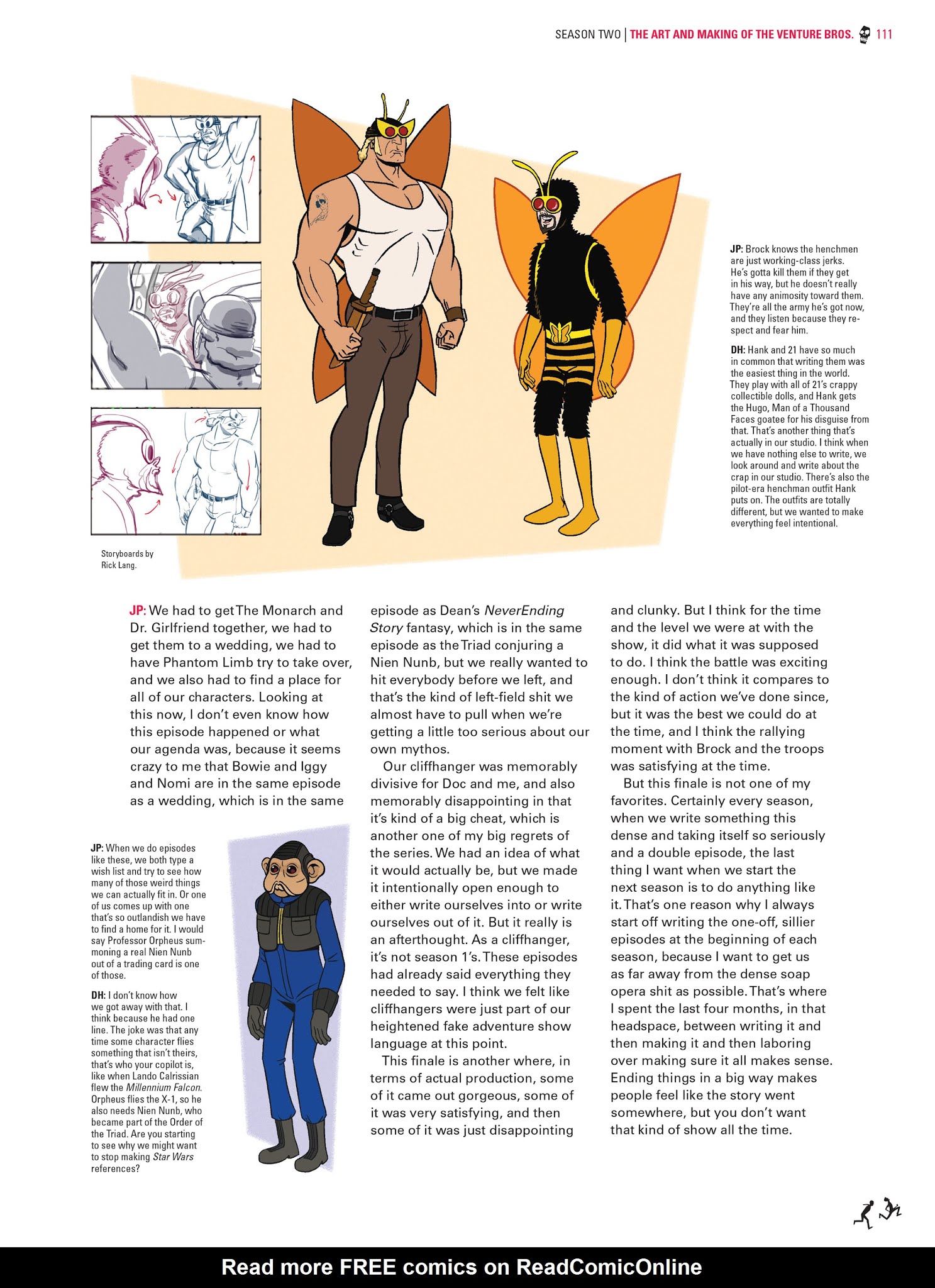 Read online Go Team Venture!: The Art and Making of The Venture Bros. comic -  Issue # TPB (Part 2) - 11