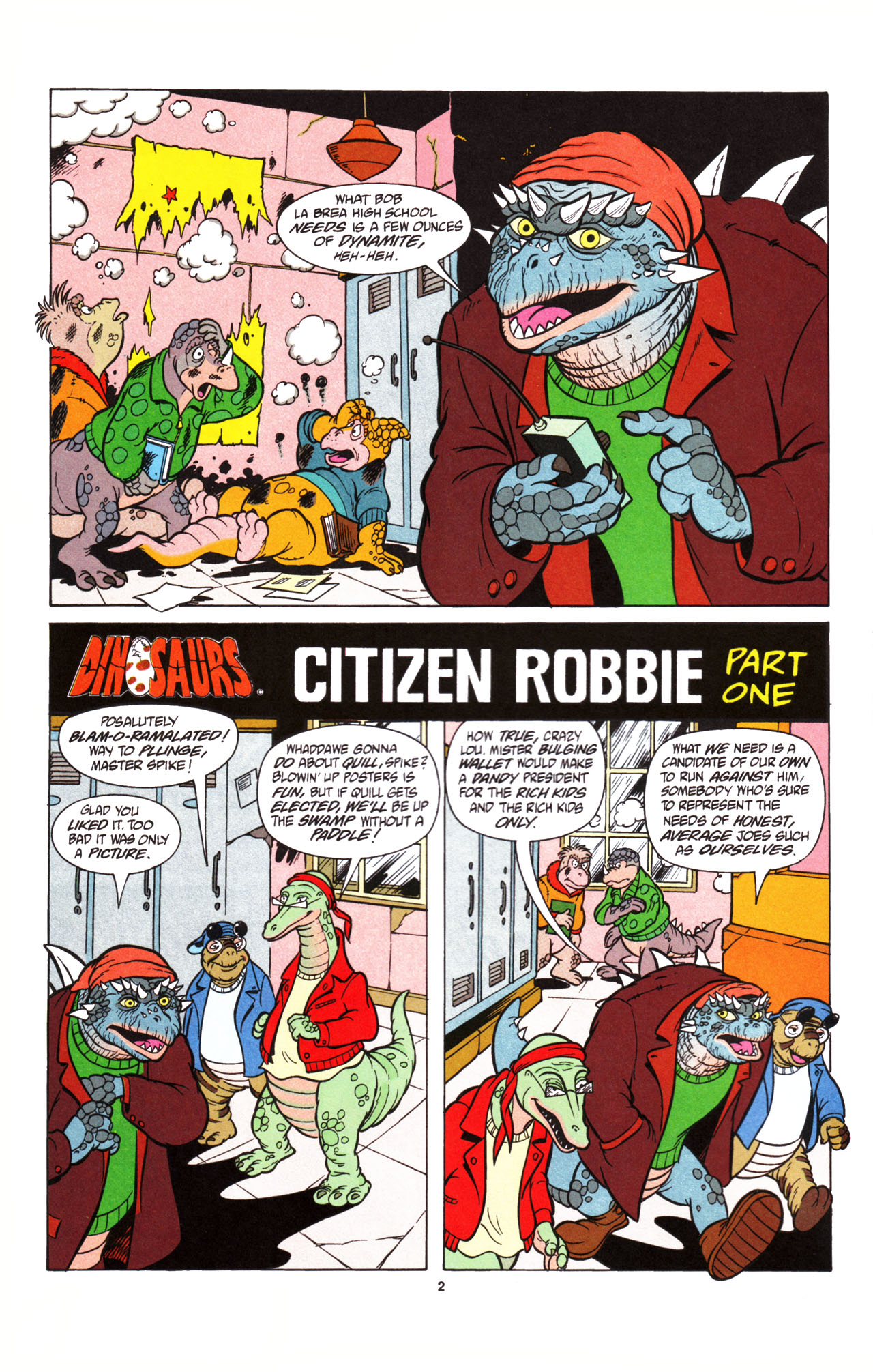Read online Dinosaurs comic -  Issue #1 - 4