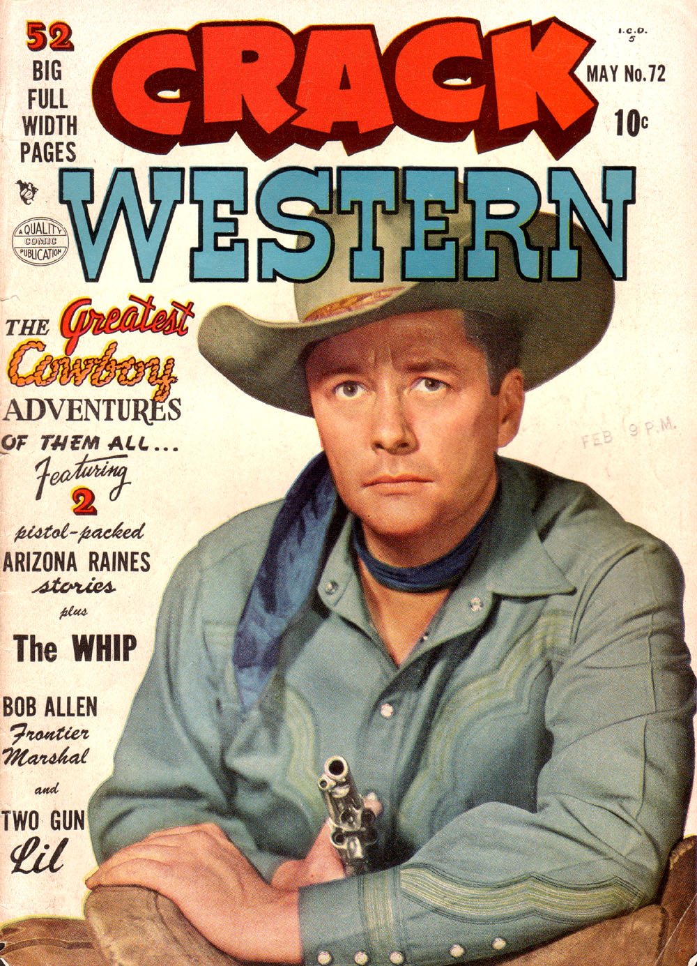 Read online Crack Western comic -  Issue #72 - 1