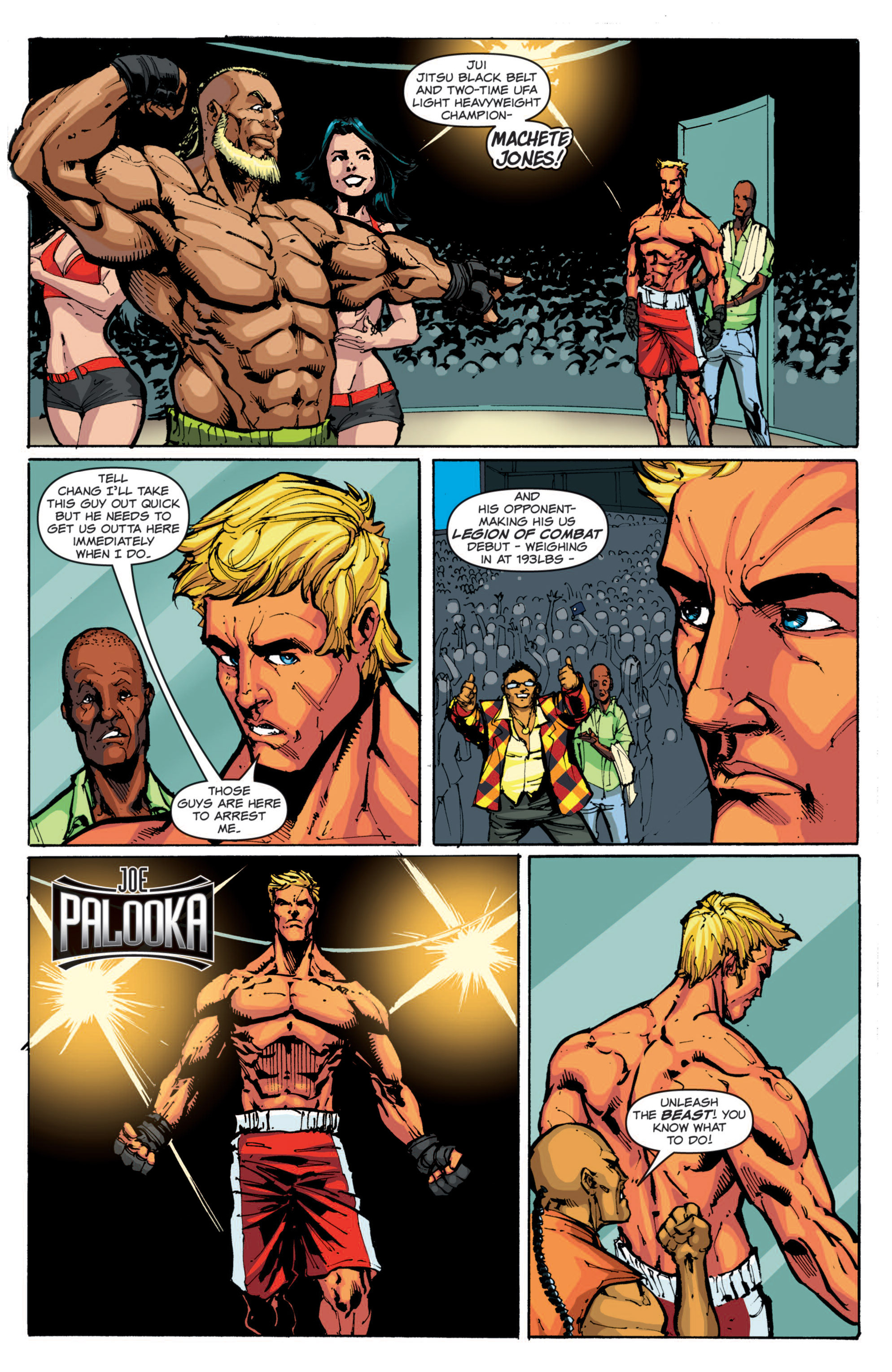 Read online Joe Palooka comic -  Issue #6 - 9