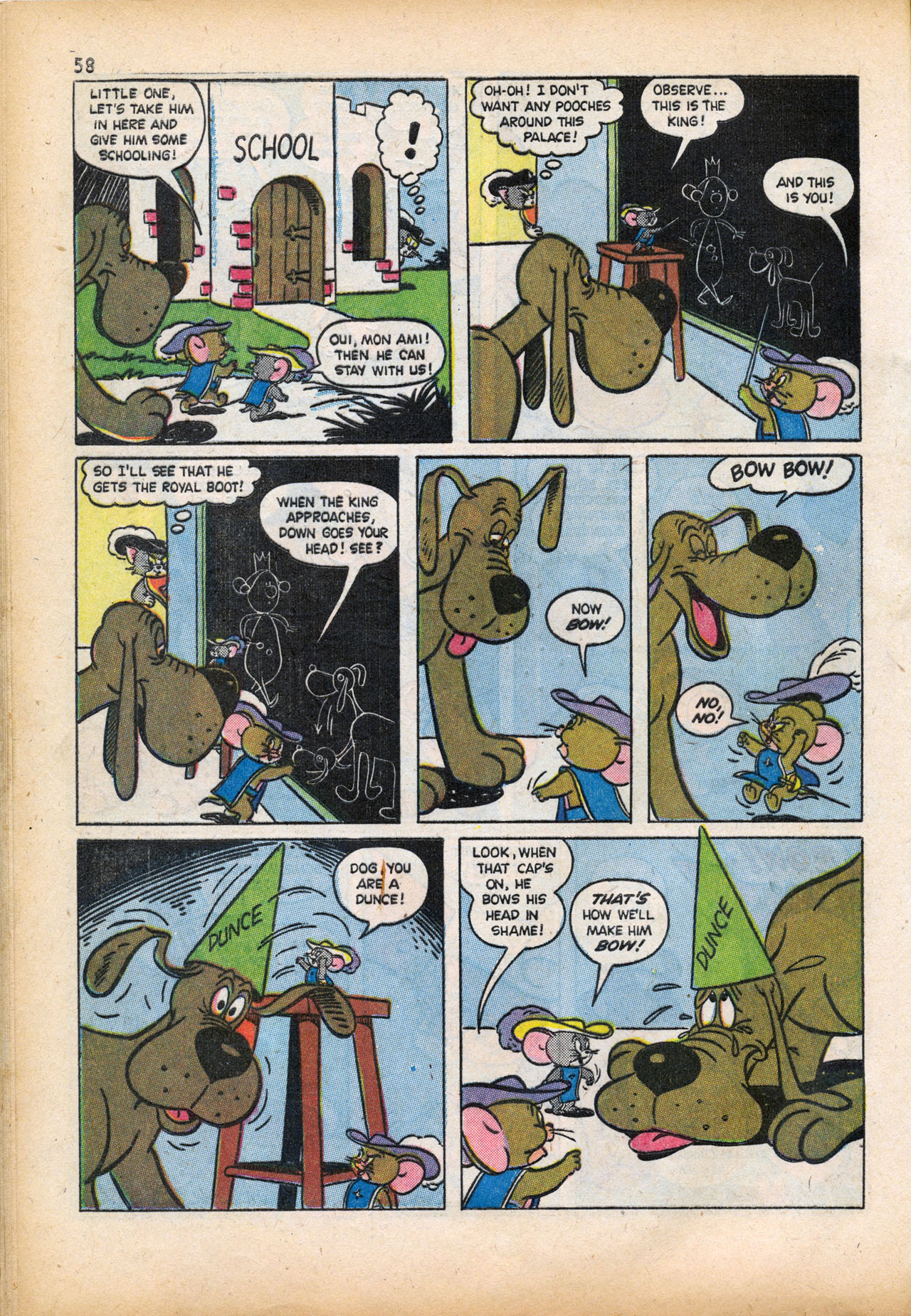 Read online Tom & Jerry's Back to School comic -  Issue # TPB - 60