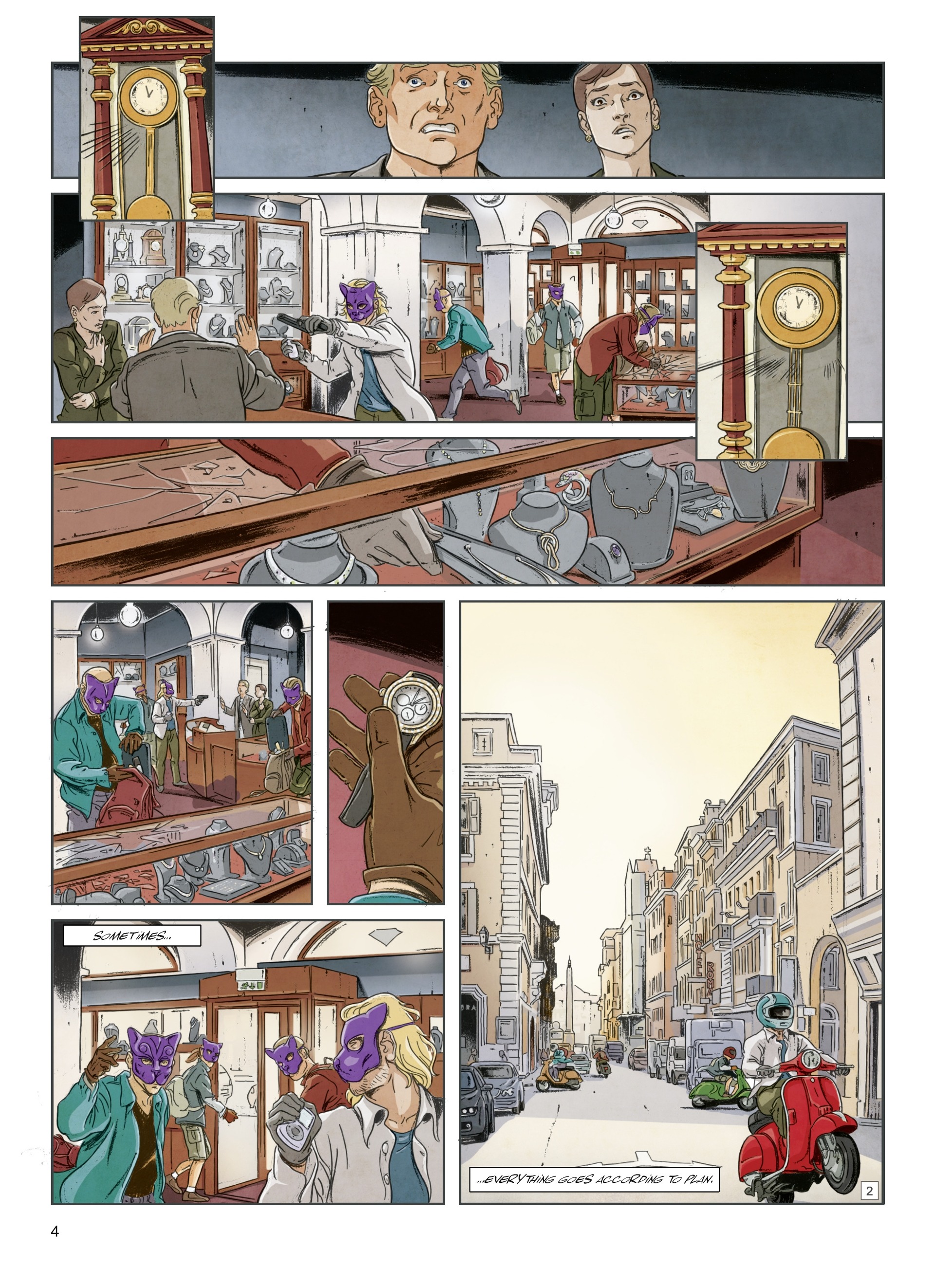 Read online Interpol comic -  Issue #3 - 4
