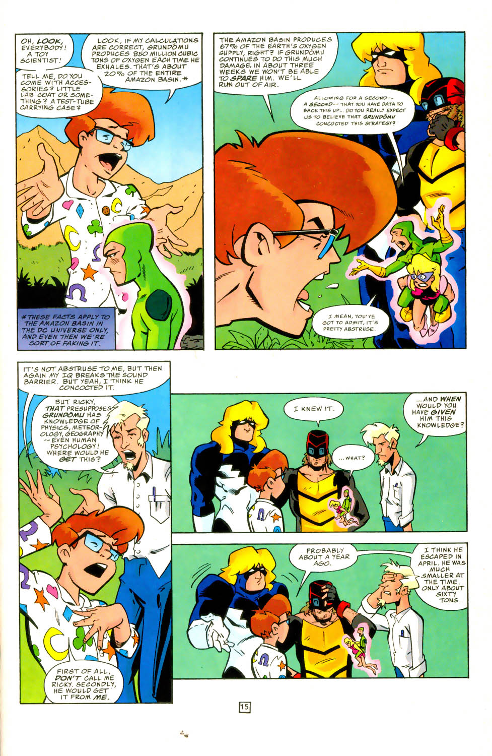 Read online Young Heroes in Love comic -  Issue #11 - 17