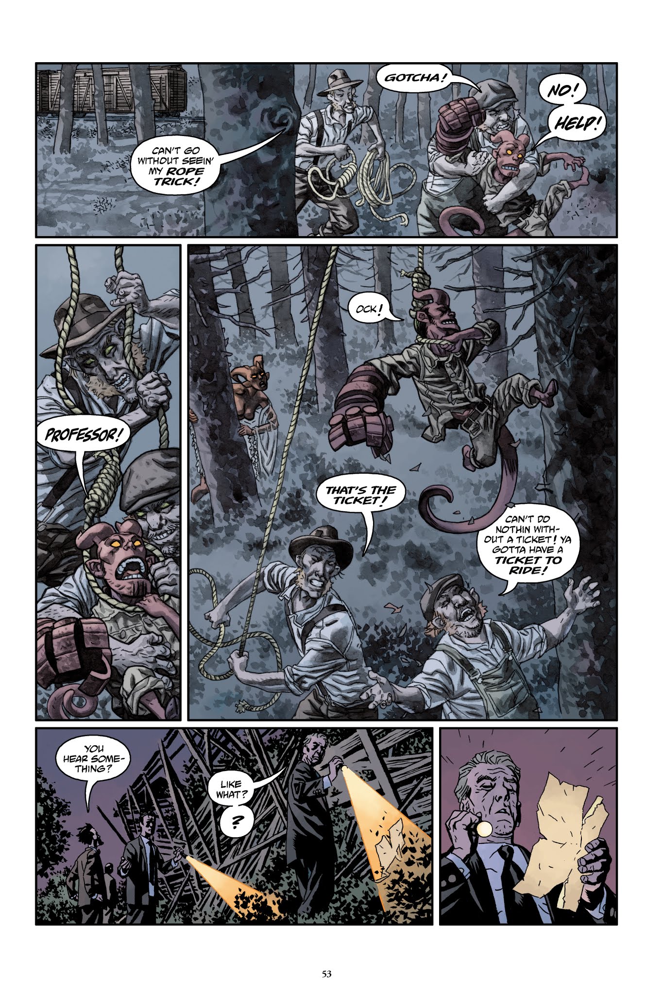 Read online Hellboy The Complete Short Stories comic -  Issue # TPB 1 (Part 1) - 54