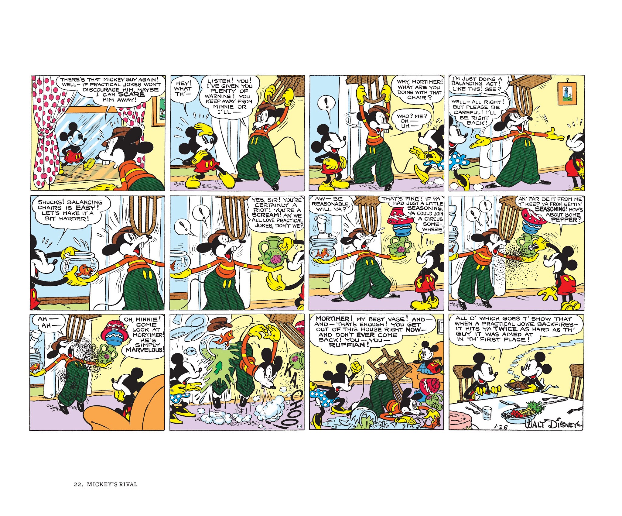 Read online Walt Disney's Mickey Mouse Color Sundays comic -  Issue # TPB 2 (Part 1) - 22