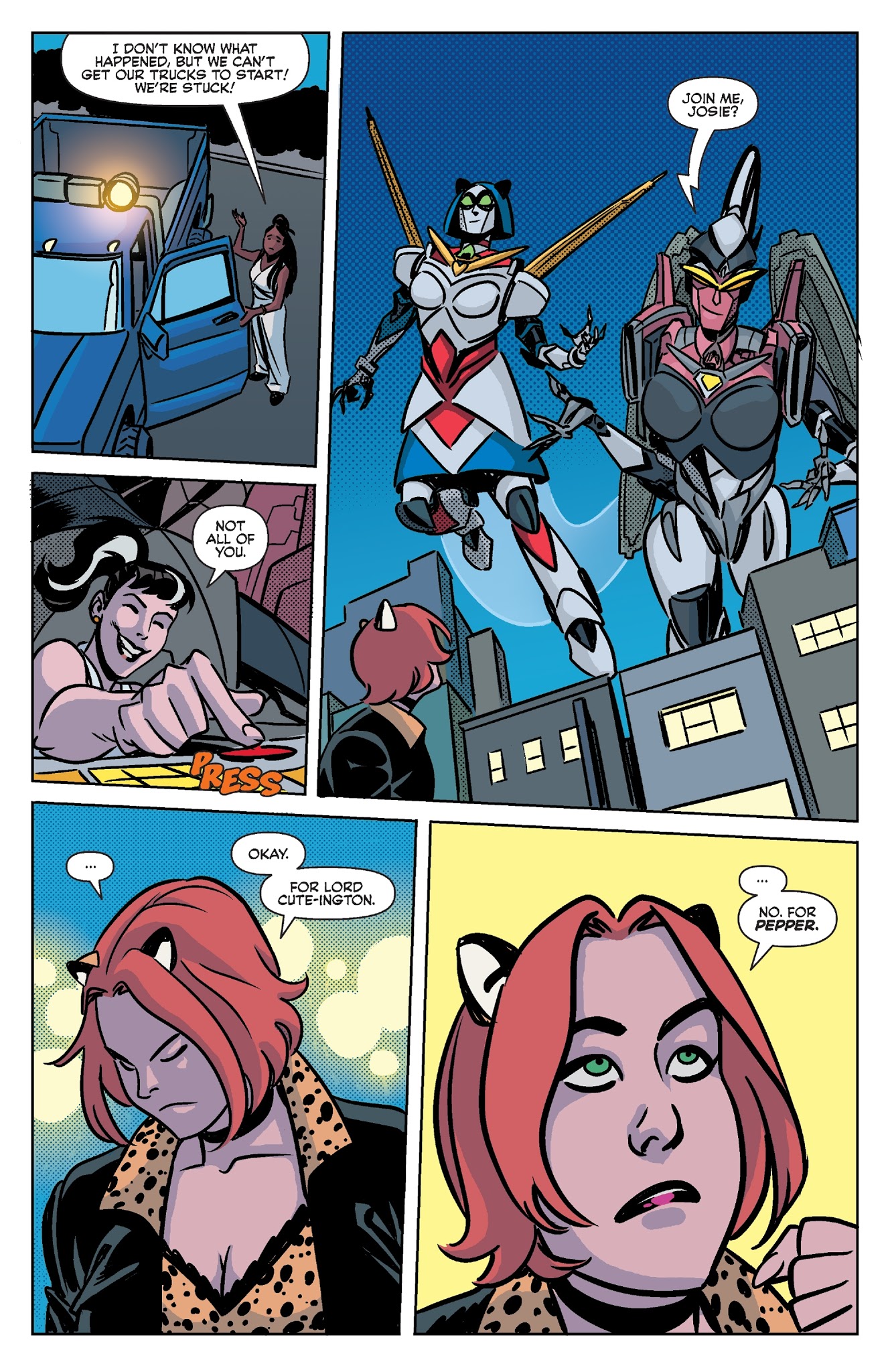 Read online Josie and the Pussycats comic -  Issue #9 - 12