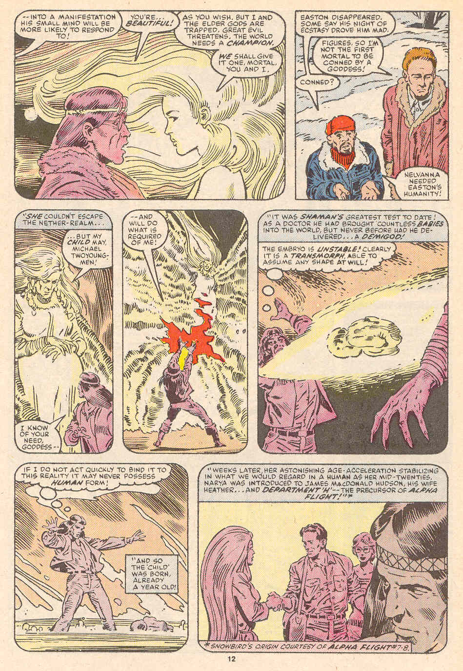 Read online Alpha Flight (1983) comic -  Issue #36 - 13