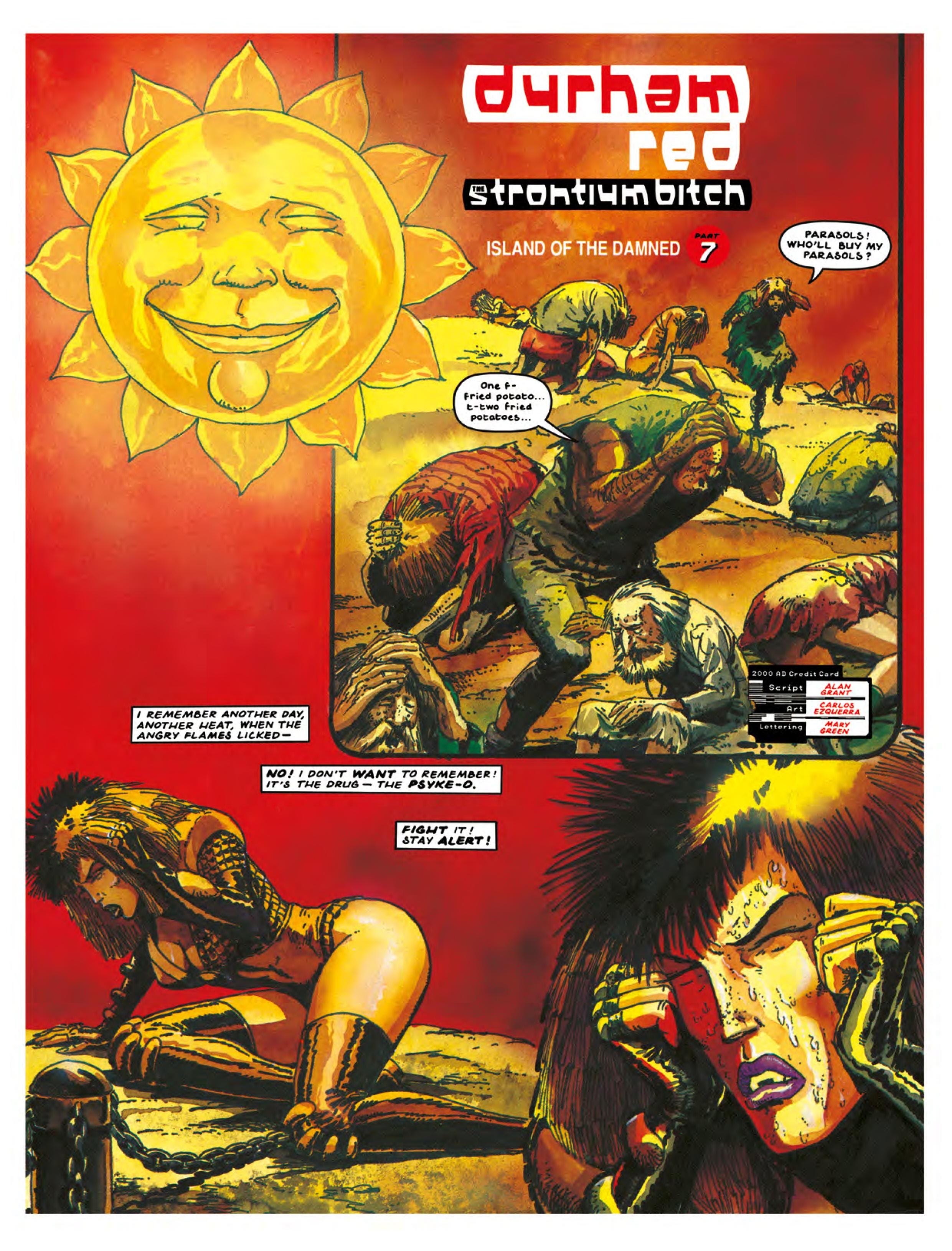 Read online 2000AD Durham Red comic -  Issue # TPB - 34