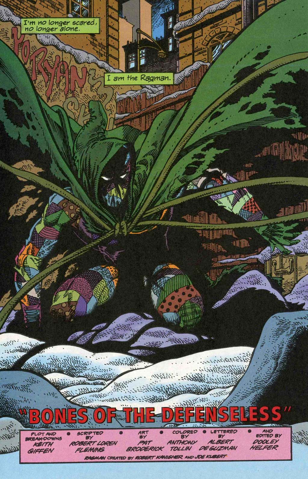 Read online Ragman (1991) comic -  Issue #1 - 25