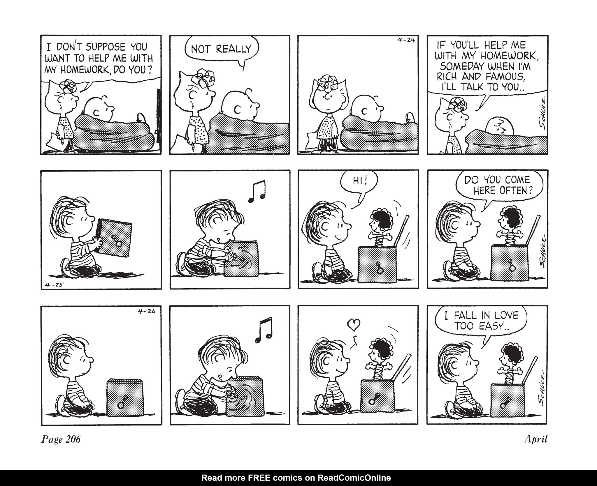 Read online The Complete Peanuts comic -  Issue # TPB 18 - 218