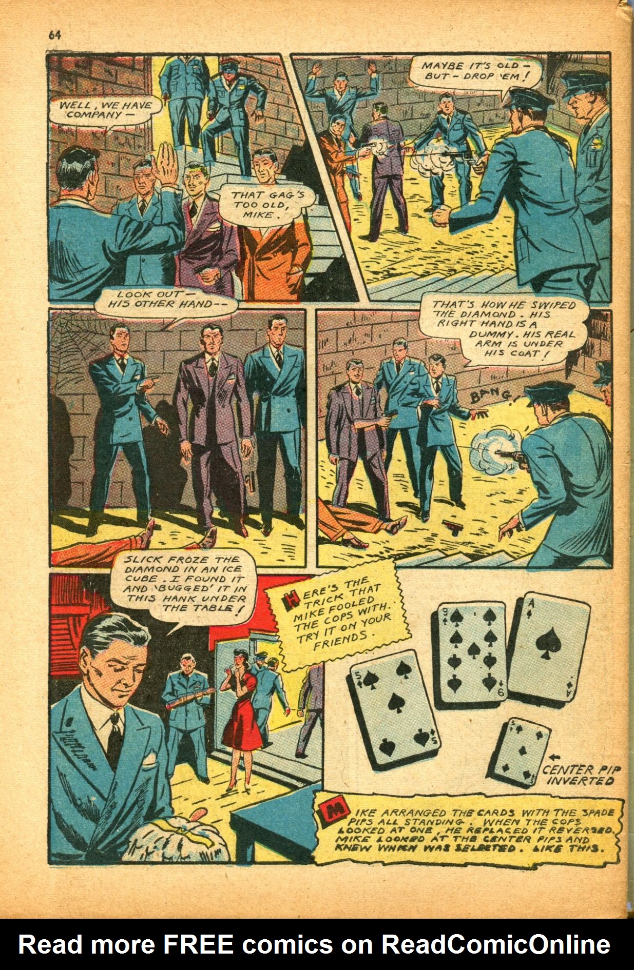 Read online Super-Magician Comics comic -  Issue #12 - 64