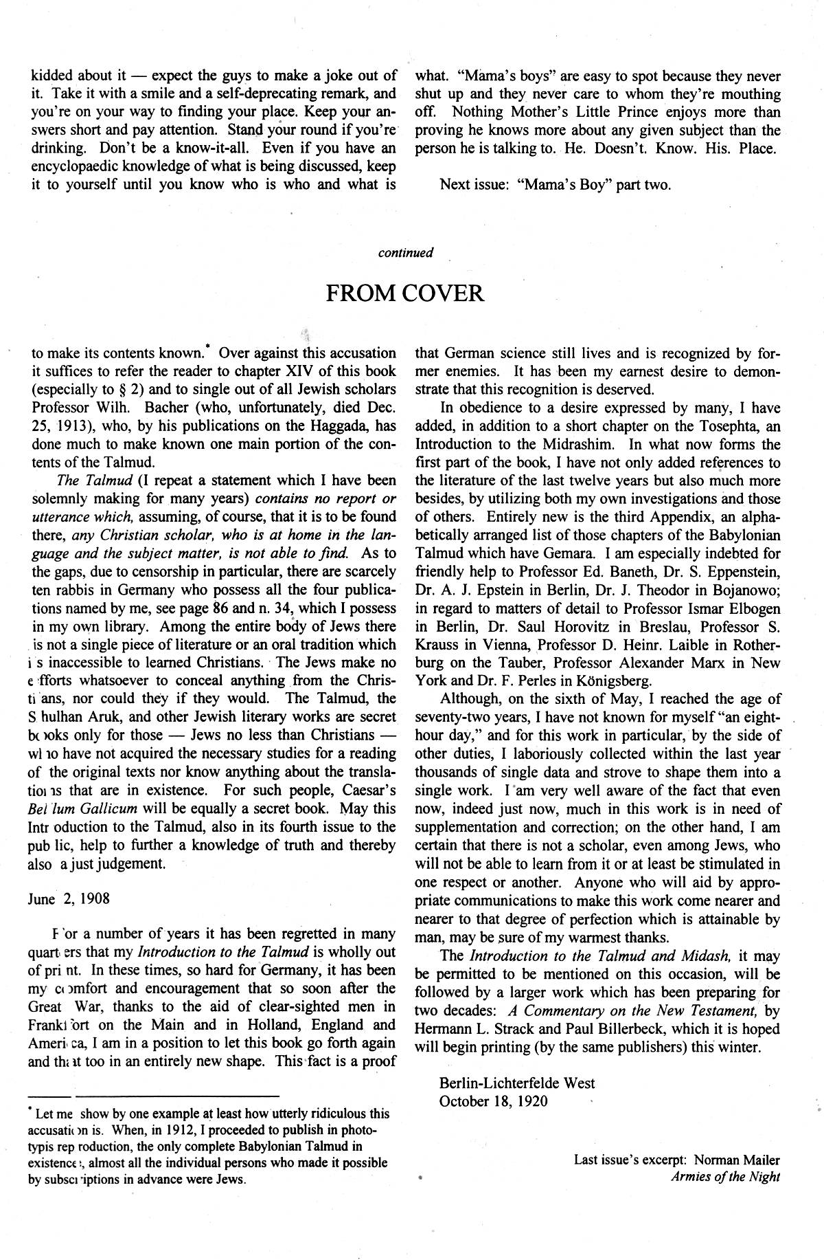 Read online Cerebus comic -  Issue #226 - 23