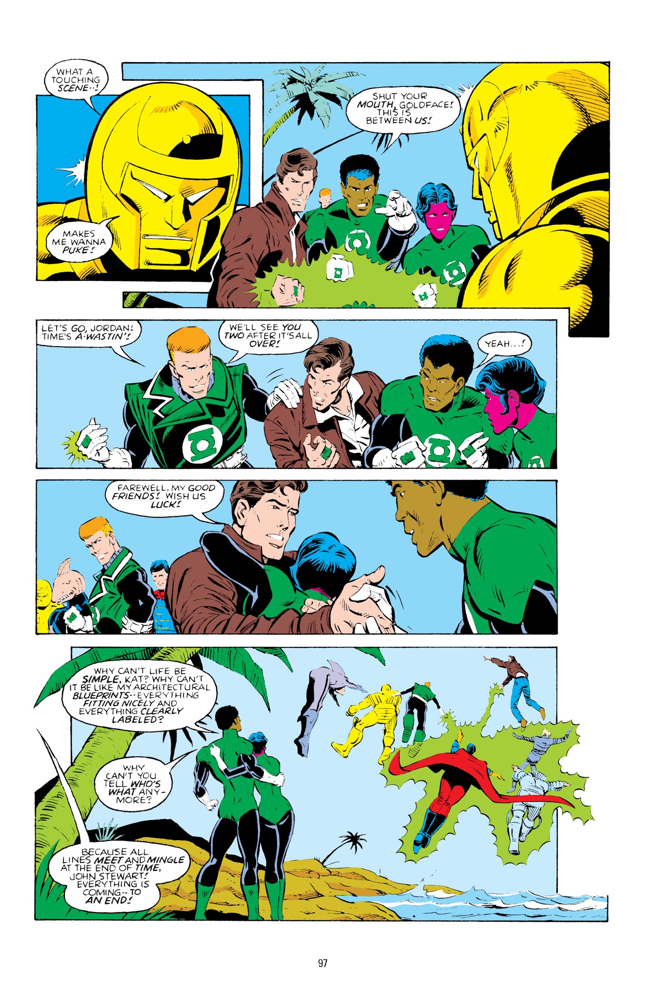 Read online Green Lantern: Sector 2814 comic -  Issue # TPB 3 - 97