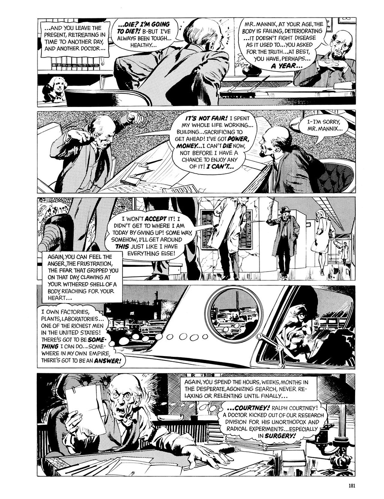 Read online Eerie Archives comic -  Issue # TPB 2 - 182