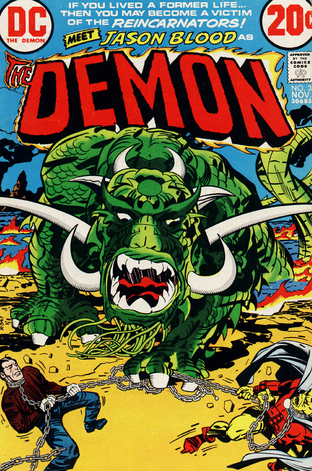 Read online The Demon (1972) comic -  Issue #3 - 1