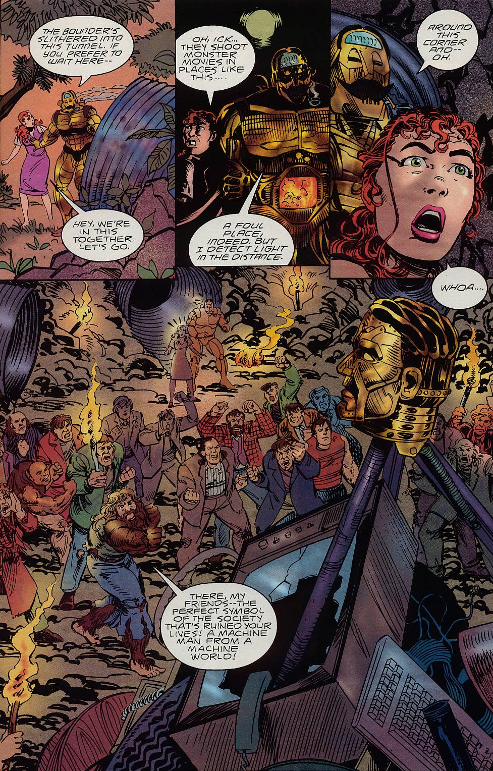 Read online Neil Gaiman's Mr. Hero - The Newmatic Man (1995) comic -  Issue #6 - 17