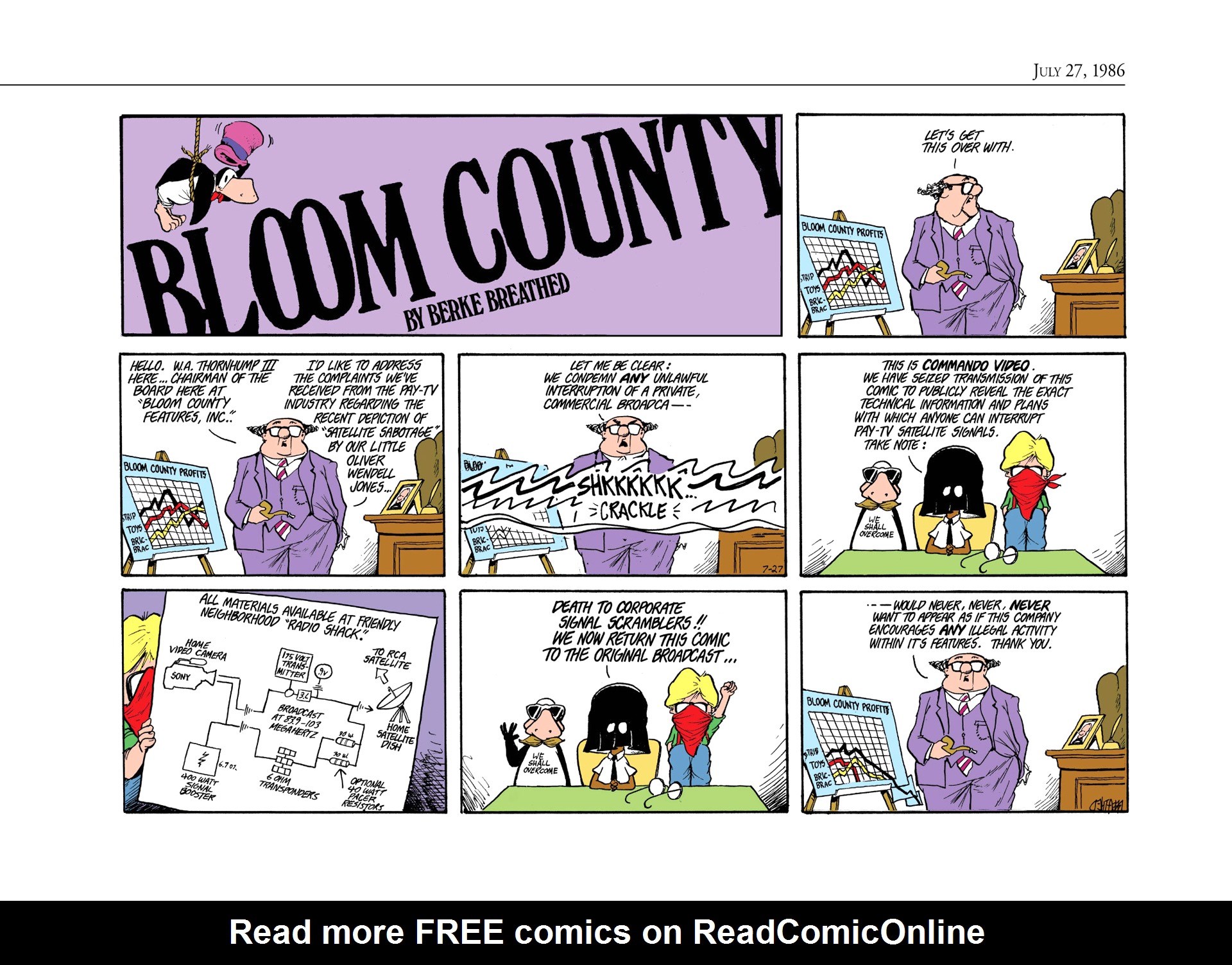 Read online The Bloom County Digital Library comic -  Issue # TPB 6 (Part 2) - 67