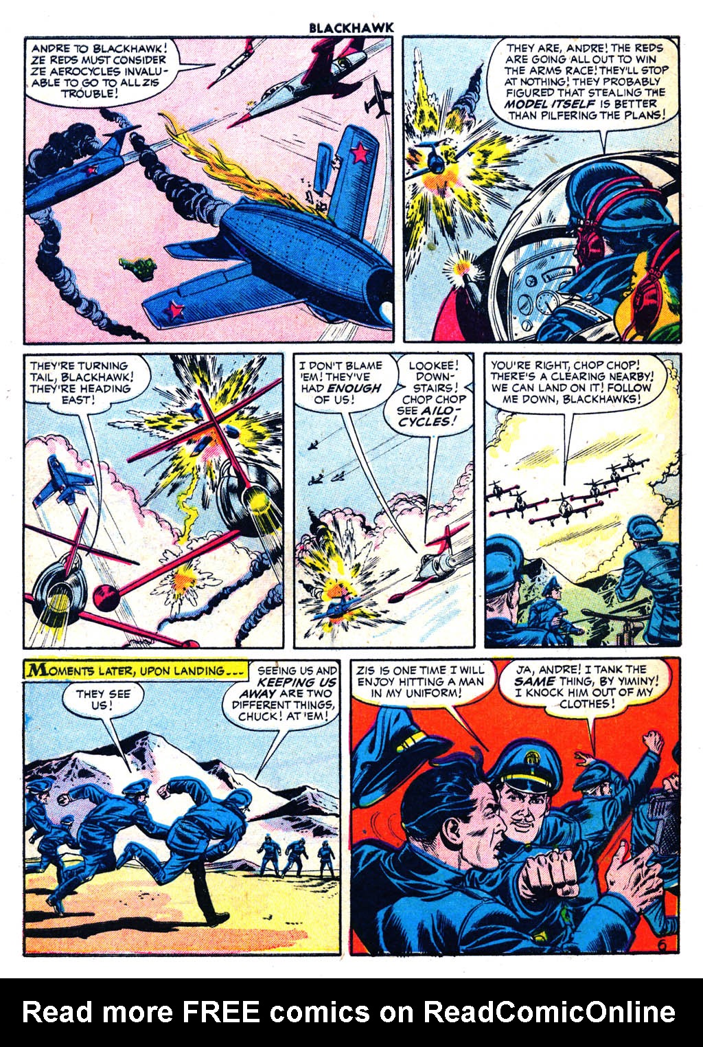 Read online Blackhawk (1957) comic -  Issue #107 - 8