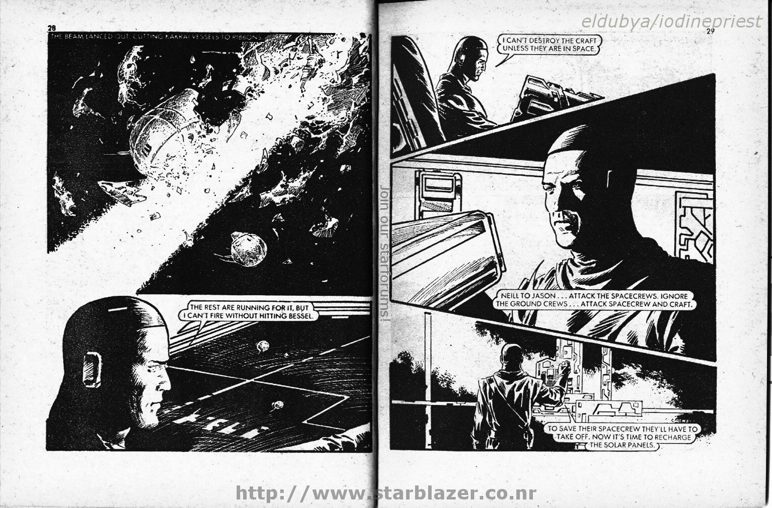 Read online Starblazer comic -  Issue #59 - 16