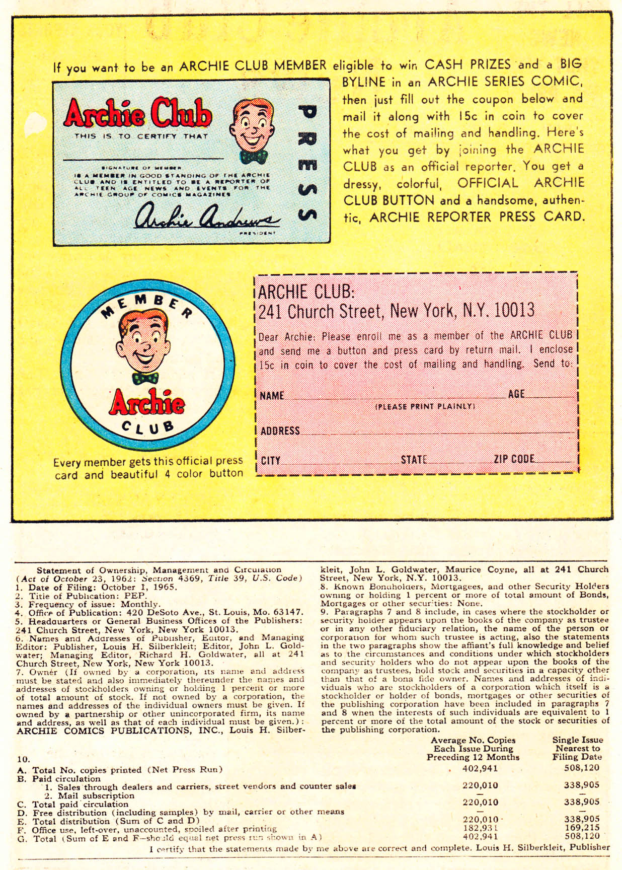 Read online Pep Comics comic -  Issue #193 - 27