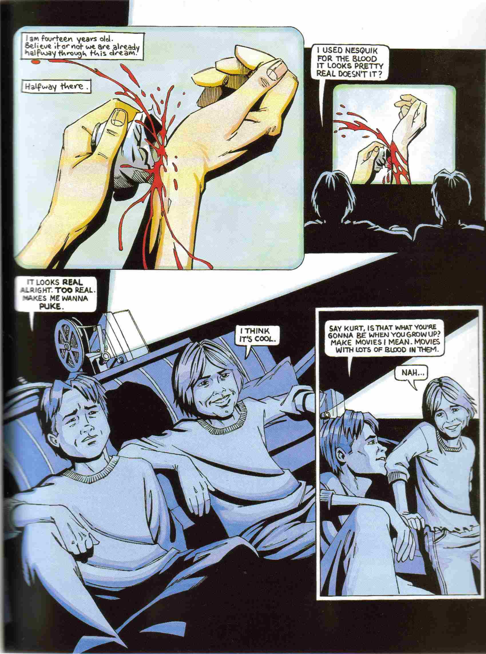 Read online GodSpeed: The Kurt Cobain Graphic comic -  Issue # TPB - 20