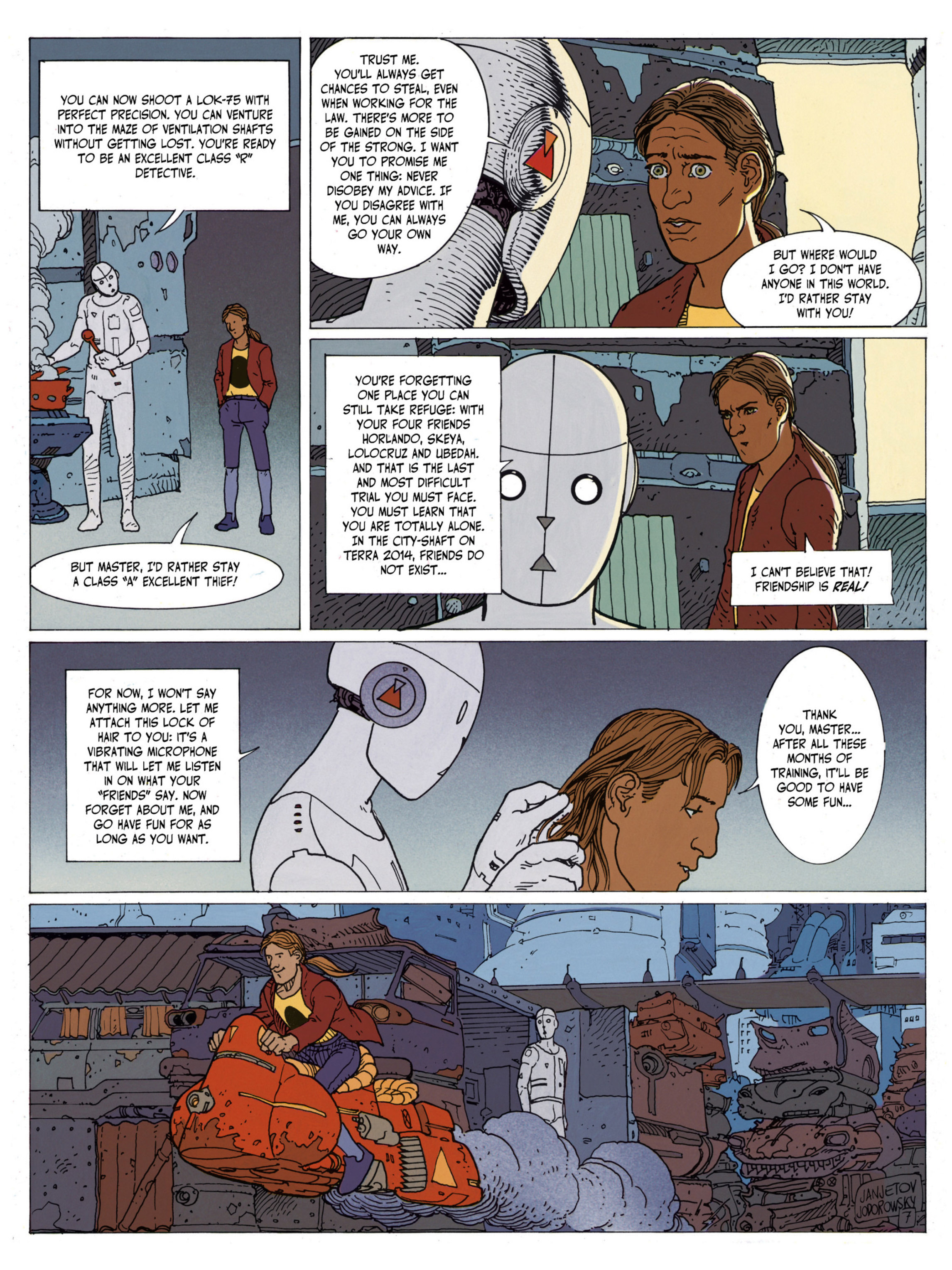 Read online Before the Incal comic -  Issue #2 - 10