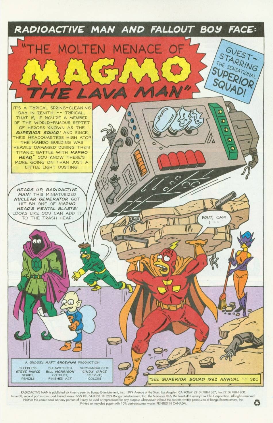 Read online Radioactive Man (1993) comic -  Issue #2 - 2