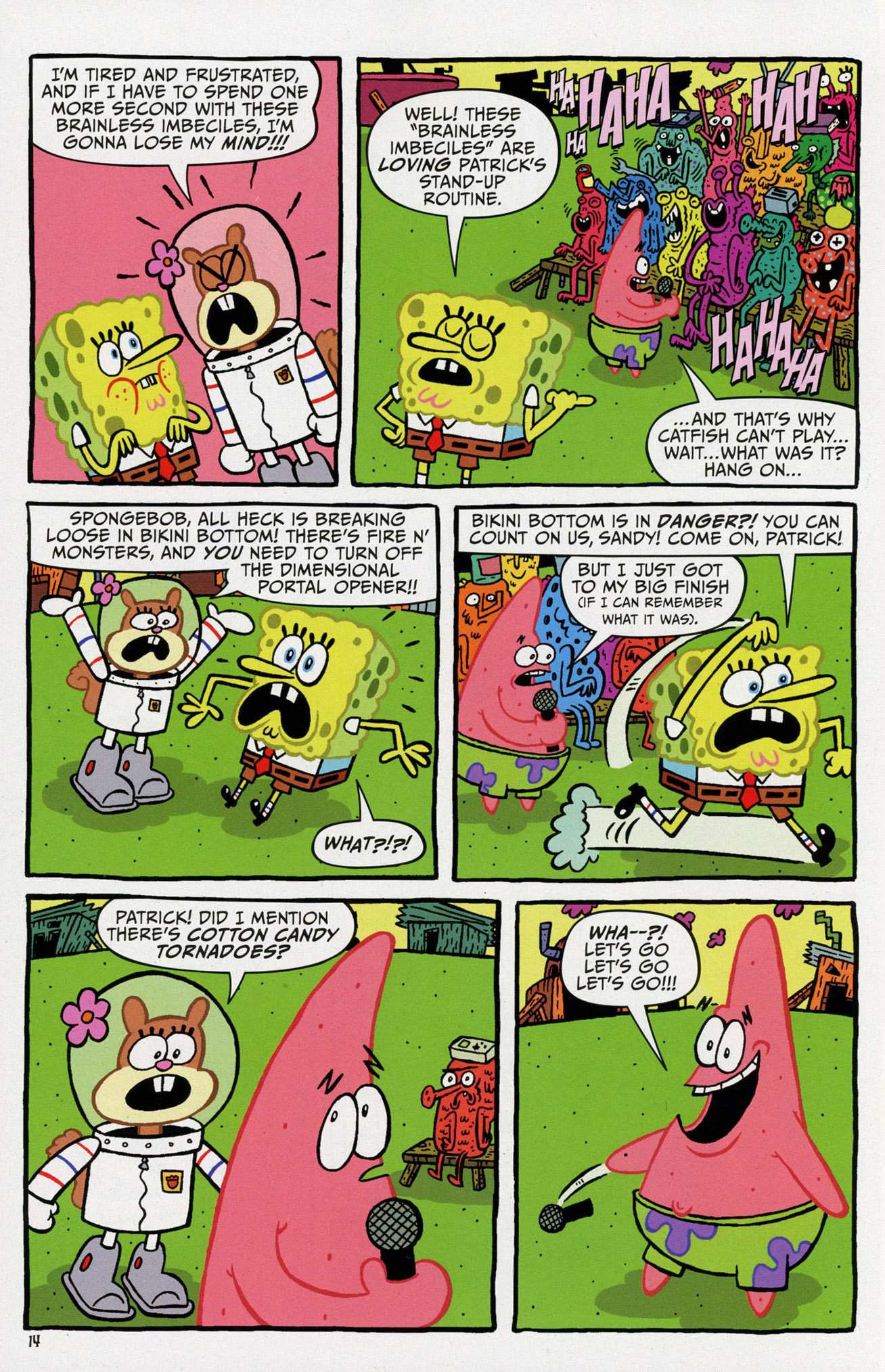 Read online SpongeBob Comics comic -  Issue #52 - 16