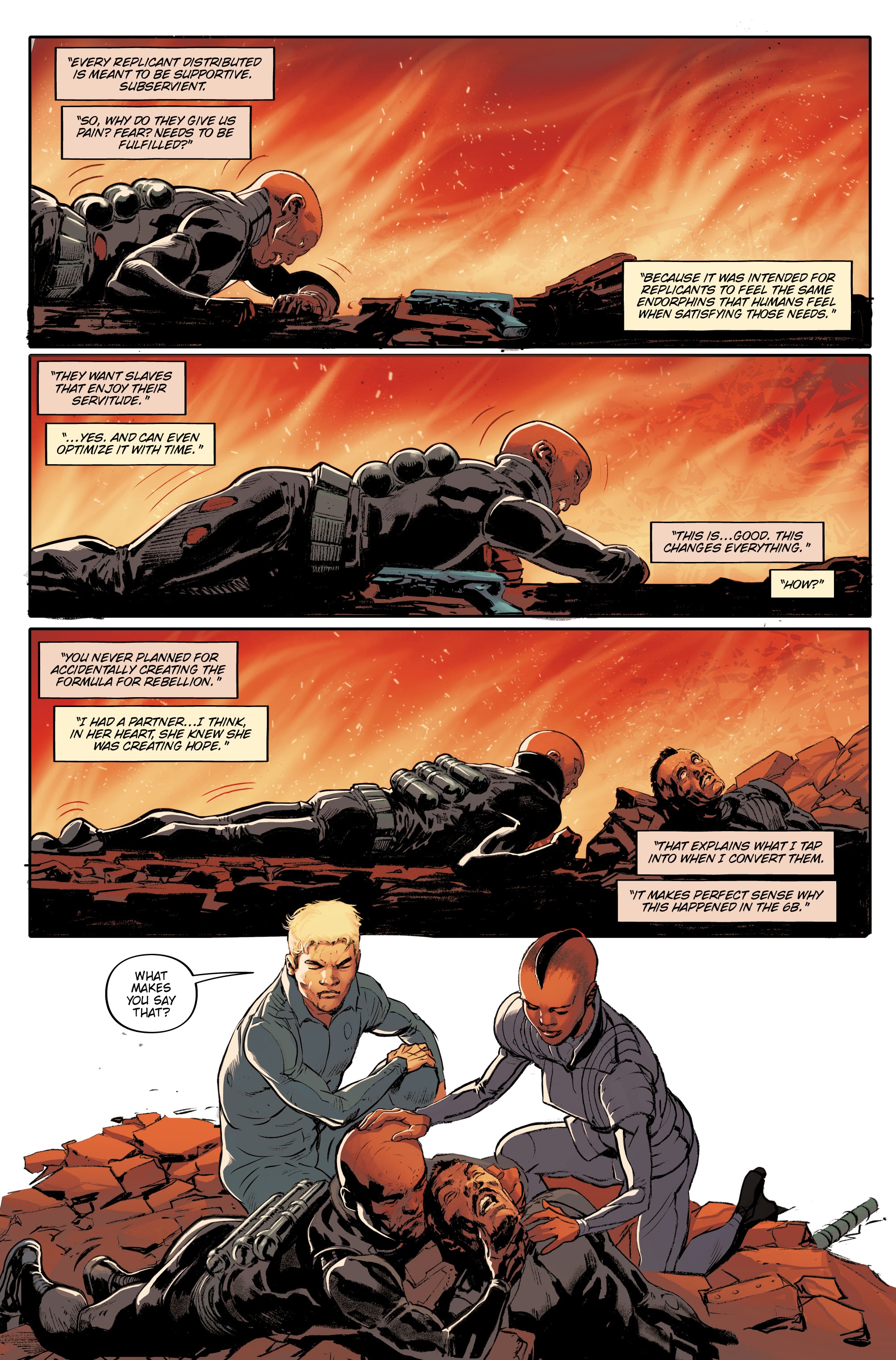 Read online Blade Runner Origins comic -  Issue #9 - 23