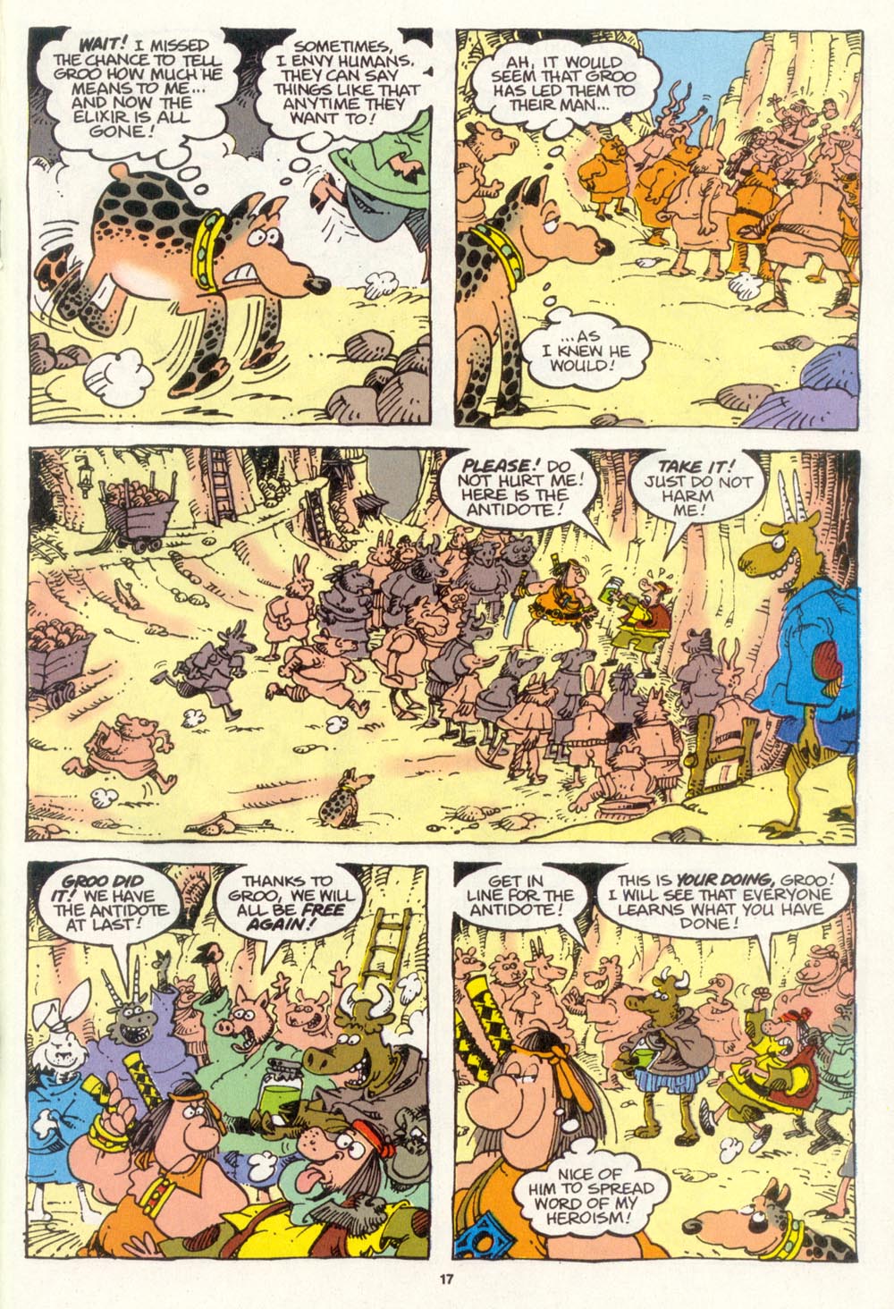 Read online Sergio Aragonés Groo the Wanderer comic -  Issue #105 - 19