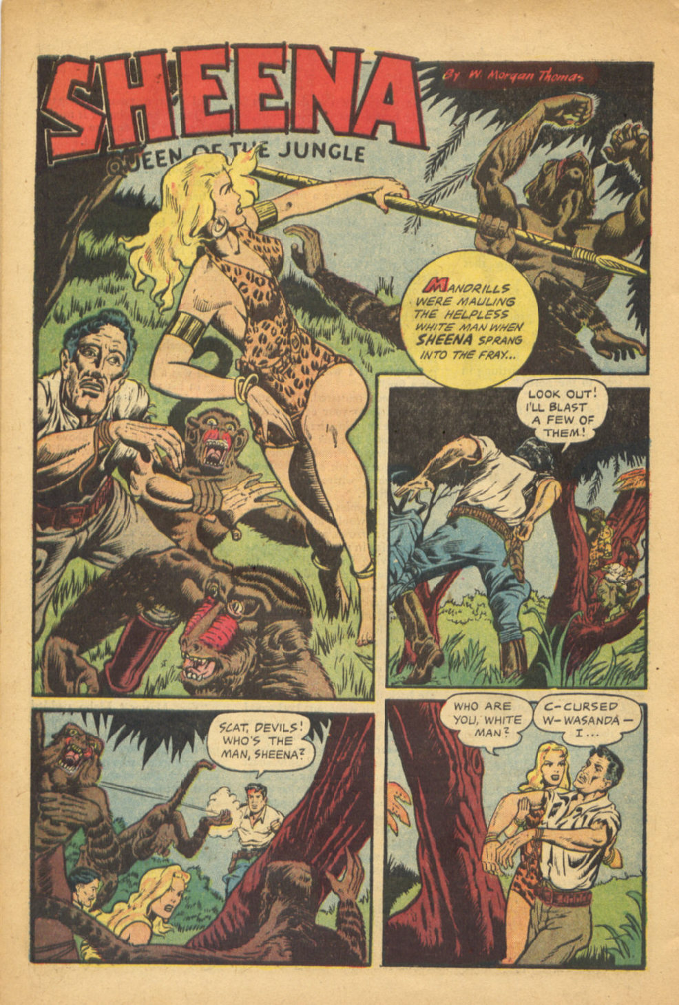 Read online Sheena, Queen of the Jungle (1942) comic -  Issue #16 - 28