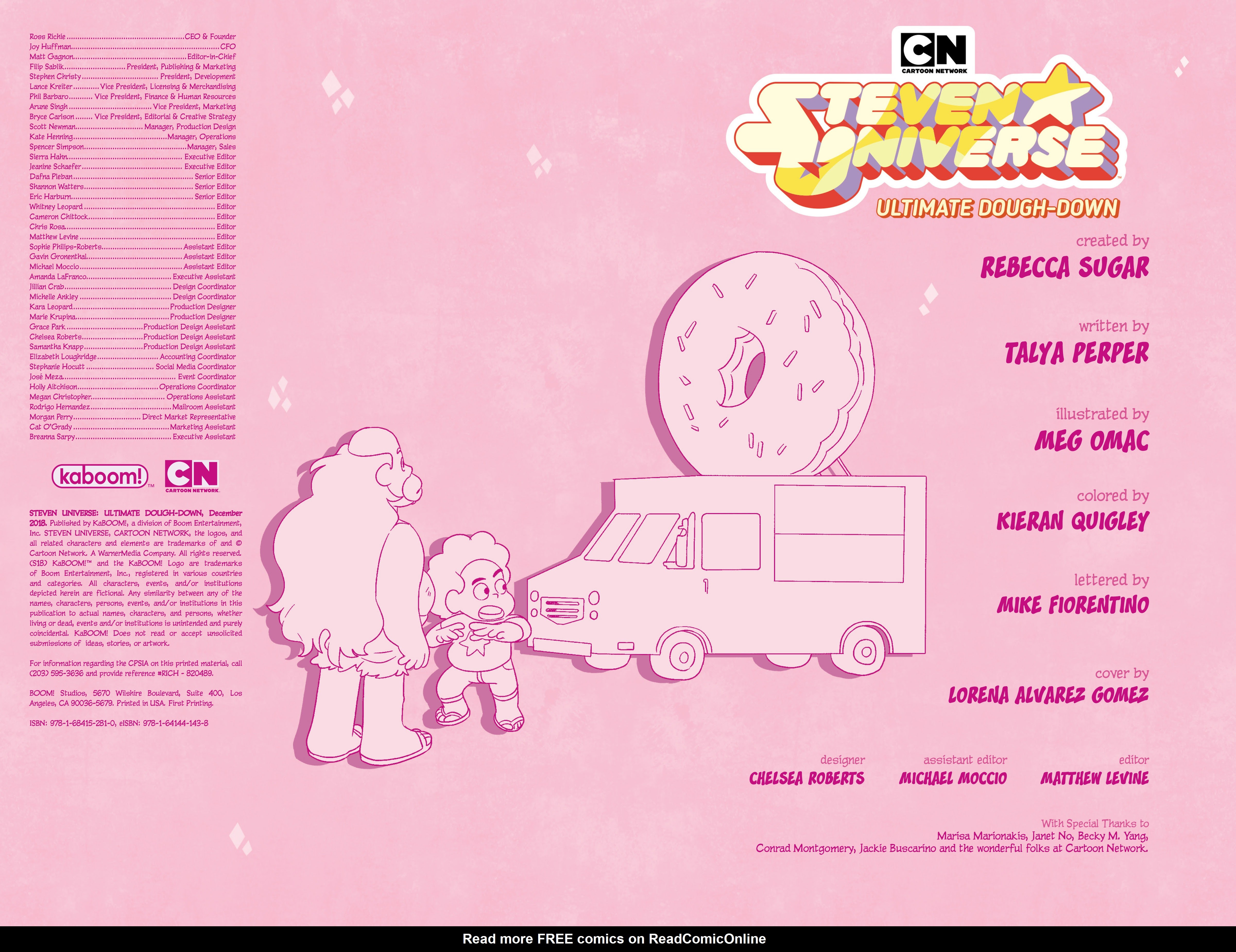 Read online Steven Universe: Ultimate Dough-Down comic -  Issue # TPB - 4
