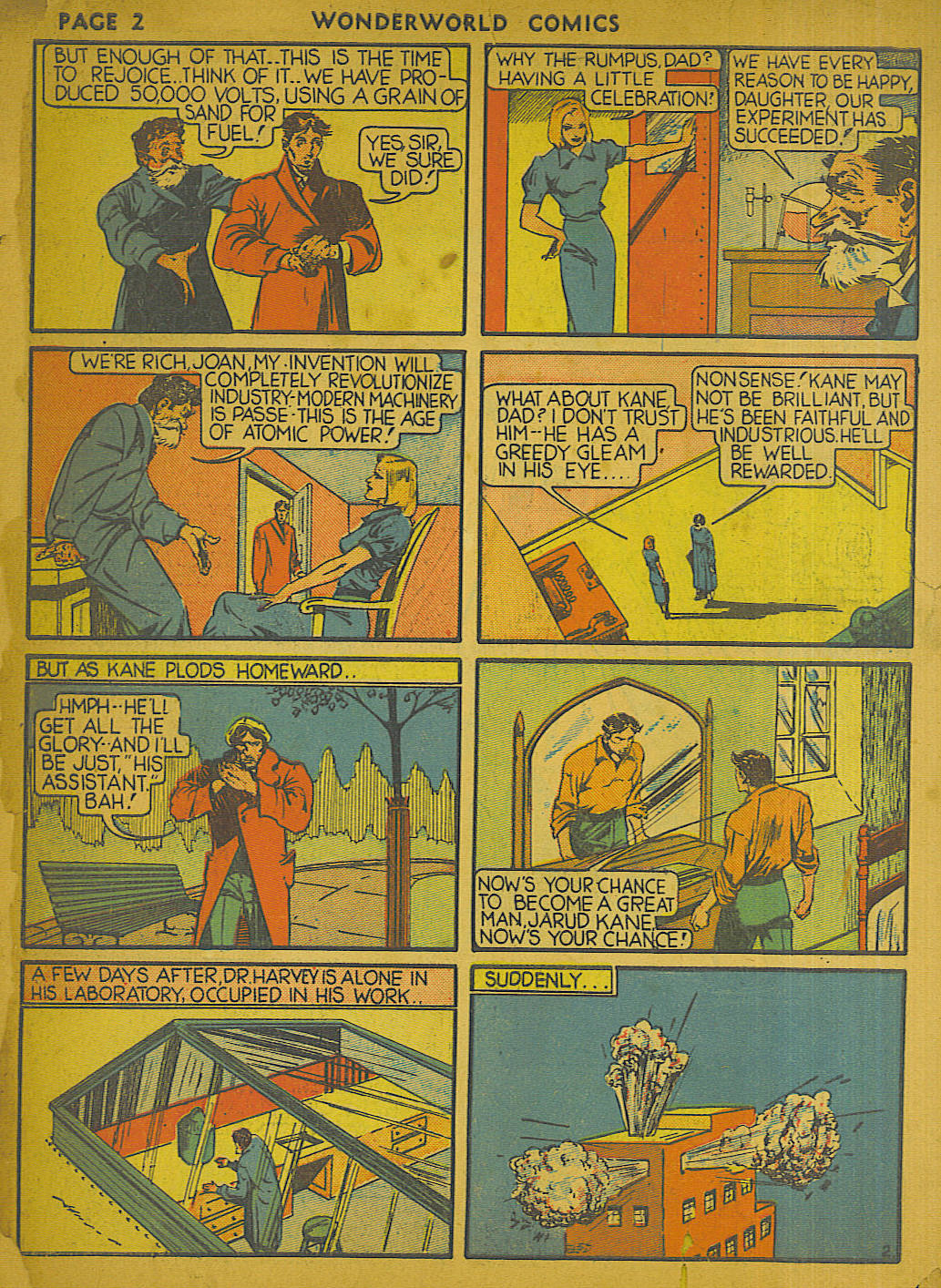 Read online Wonderworld Comics comic -  Issue #8 - 4