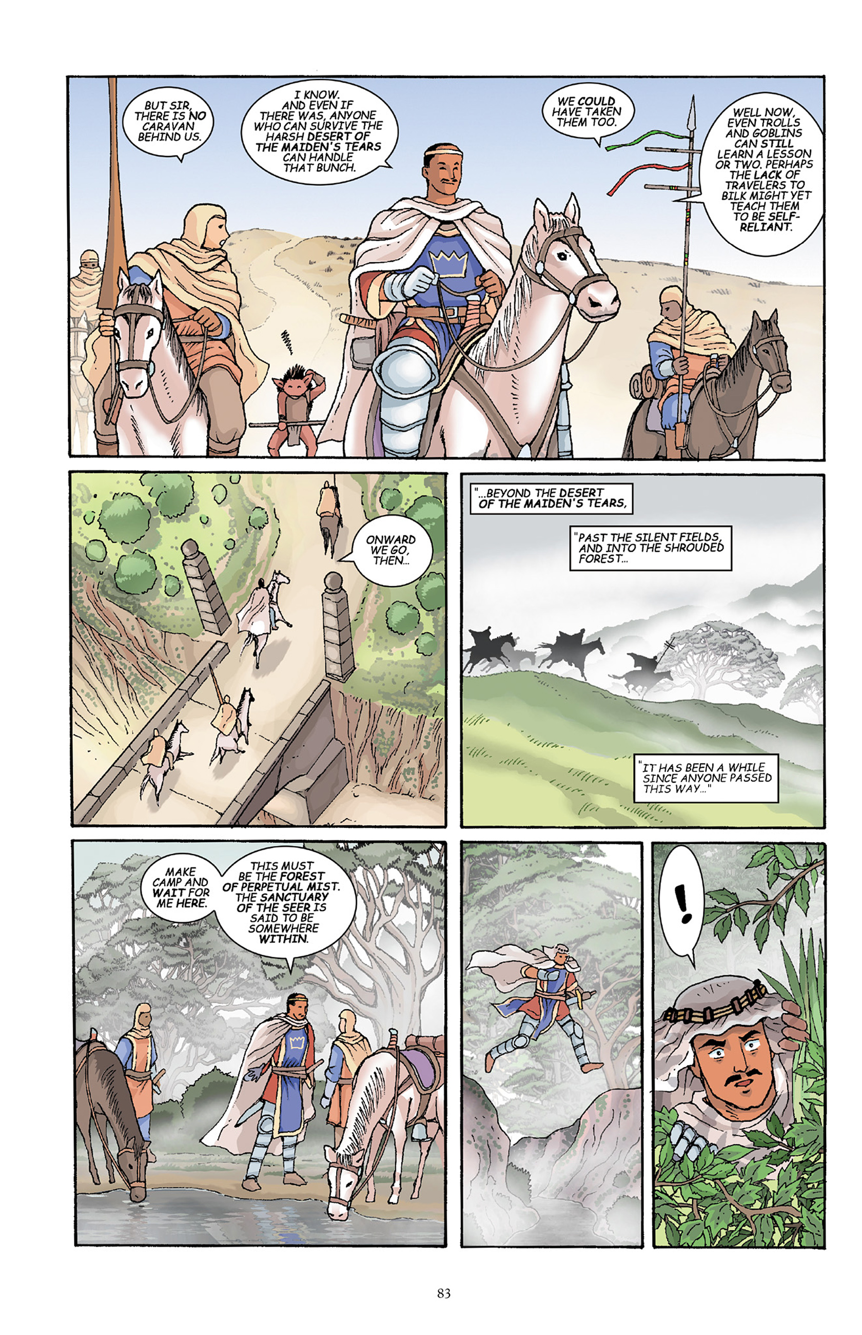 Read online Courageous Princess comic -  Issue # TPB 1 - 84